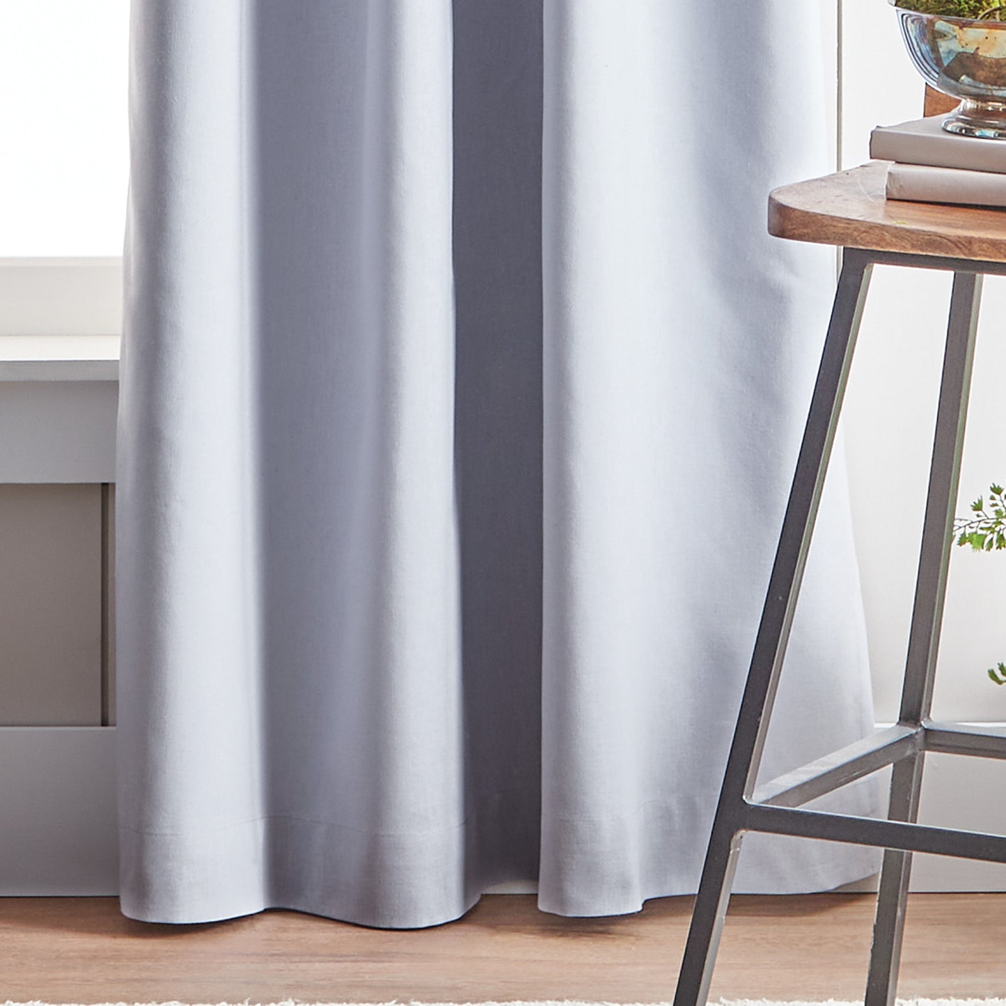 Martha Stewart Lido Linen Curtain Panel