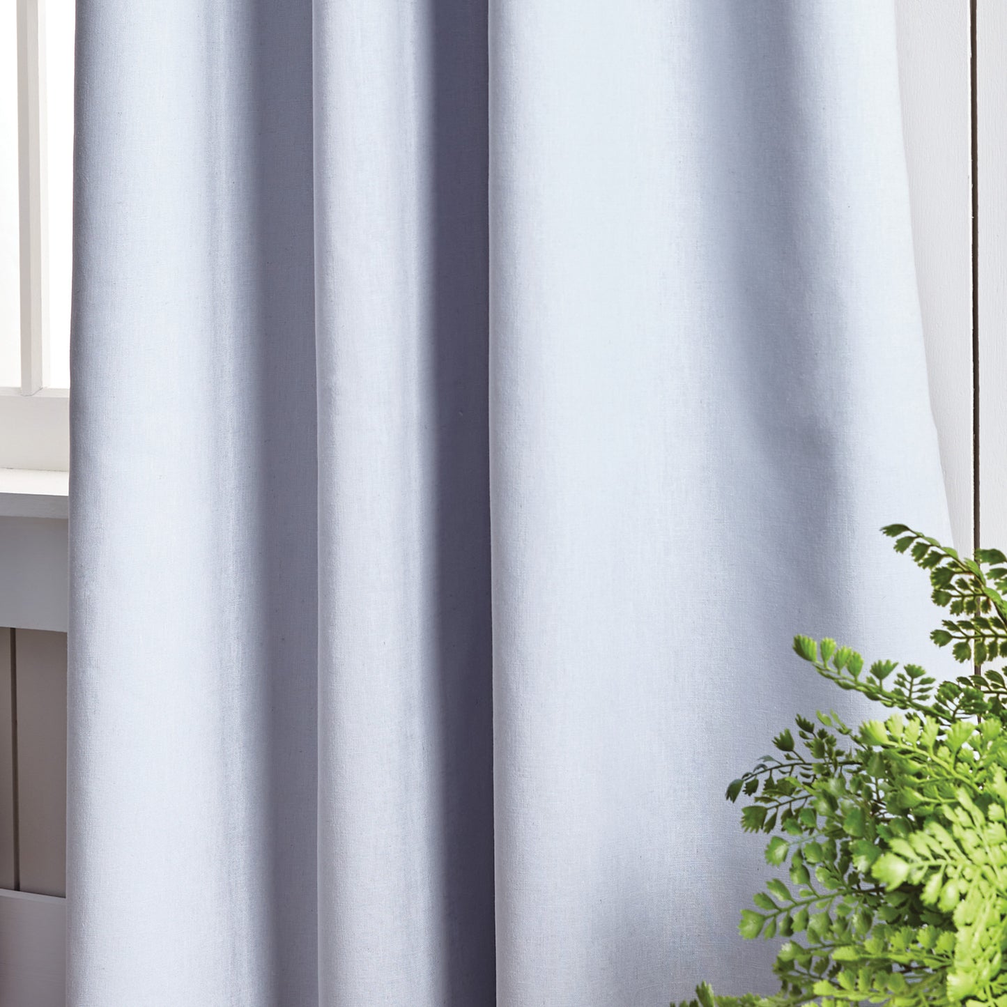 Martha Stewart Lido Linen Curtain Panel