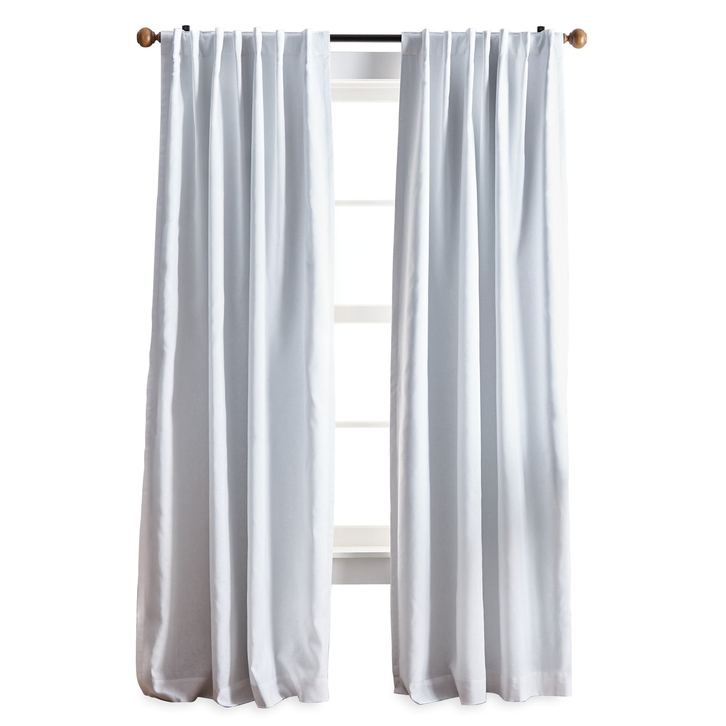 Martha Stewart Lido Linen Curtain Panel