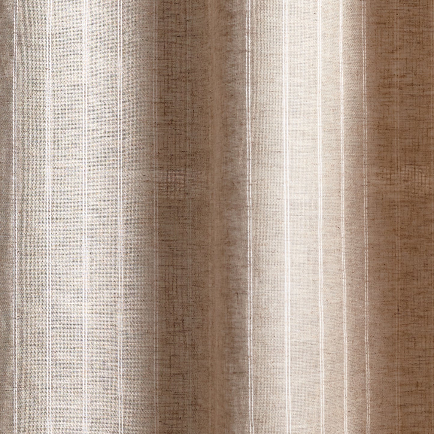 Martha Stewart Linen Stripe Curtain Panel
