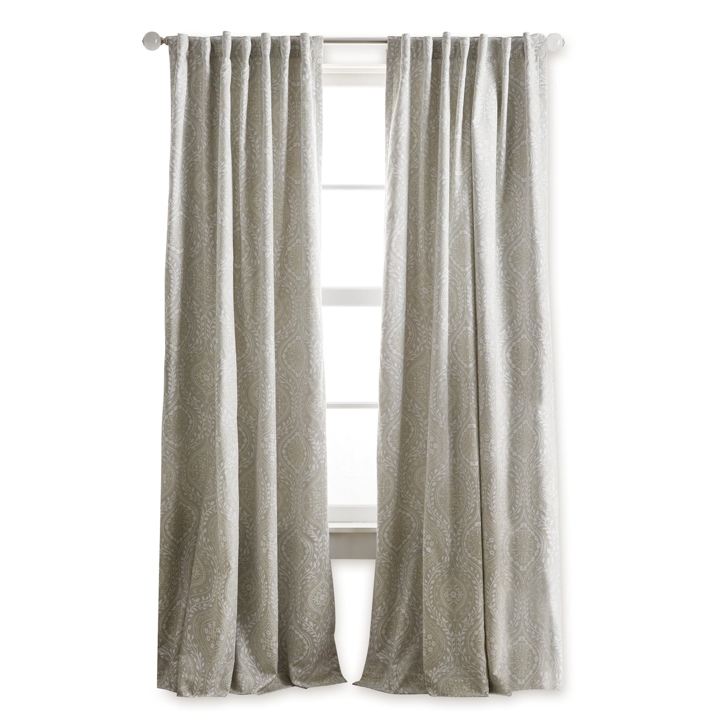 Martha Stewart Bandana Curtain Panel Pair