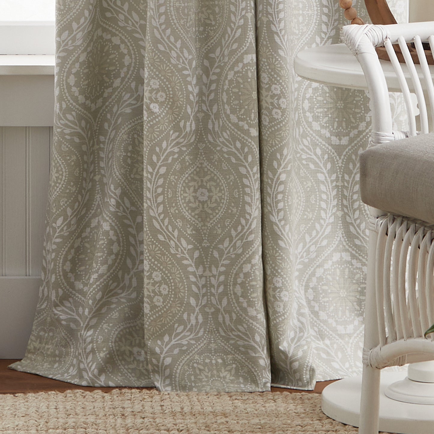Martha Stewart Bandana Curtain Panel Pair