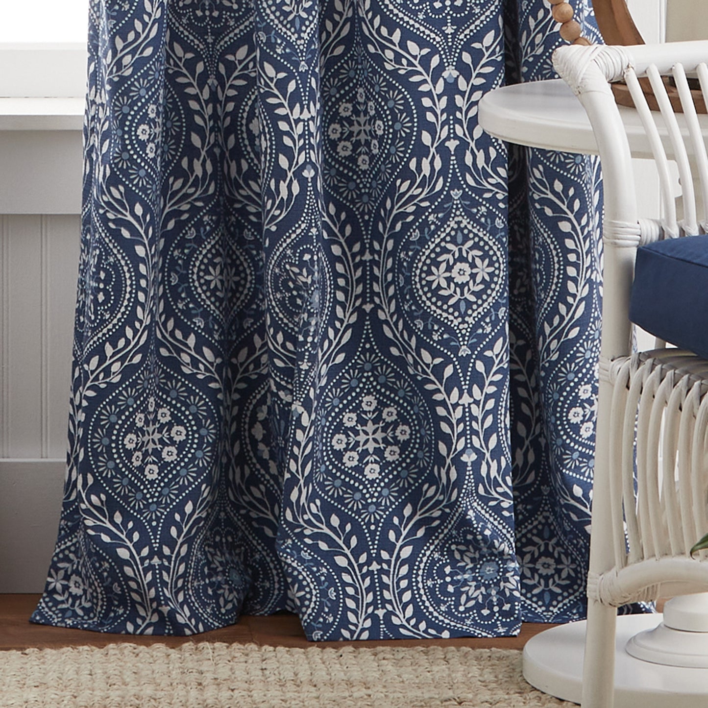 Martha Stewart Bandana Curtain Panel Pair