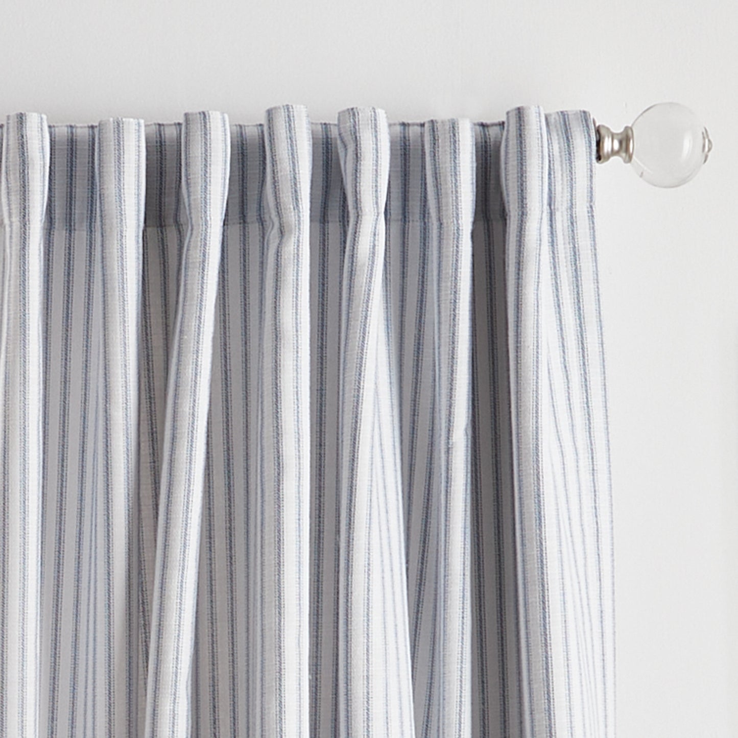Martha Stewart Ticking Stripe Curtain Panel
