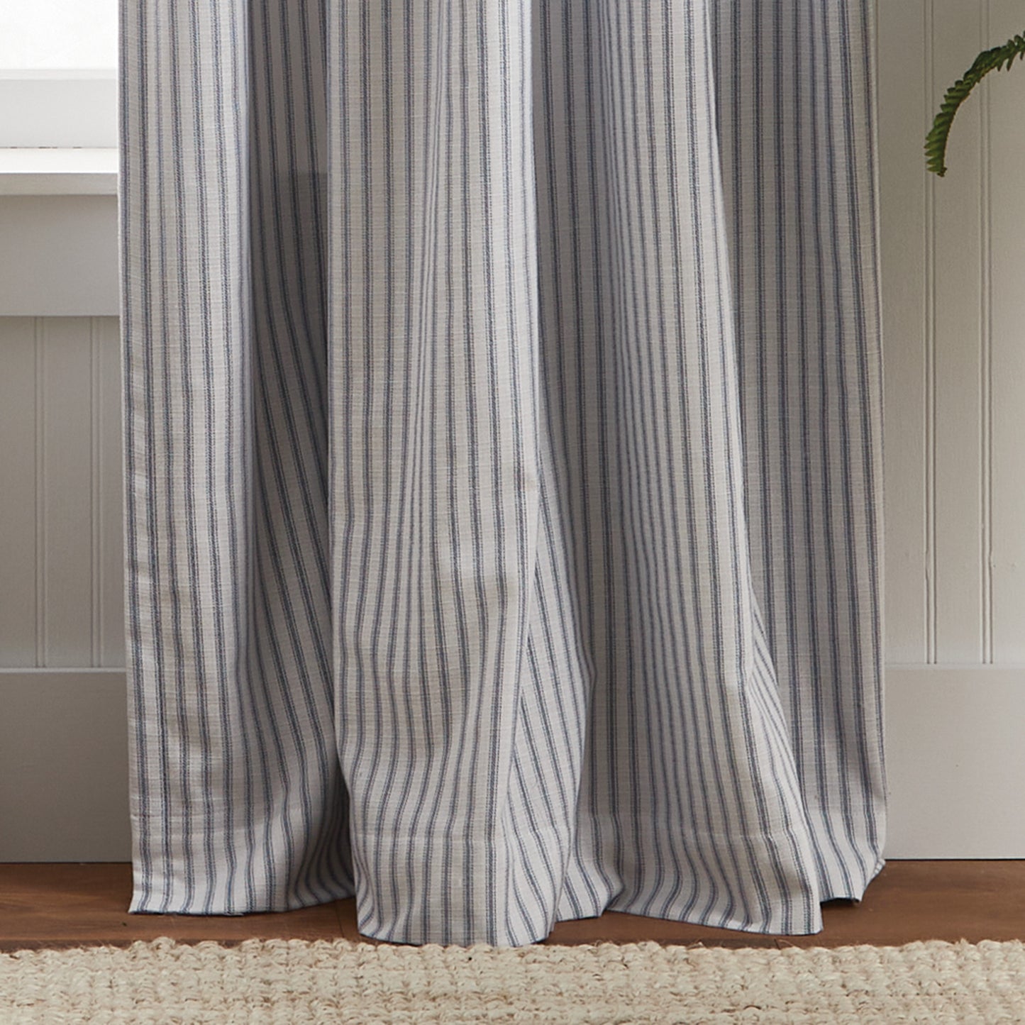 Martha Stewart Ticking Stripe Curtain Panel