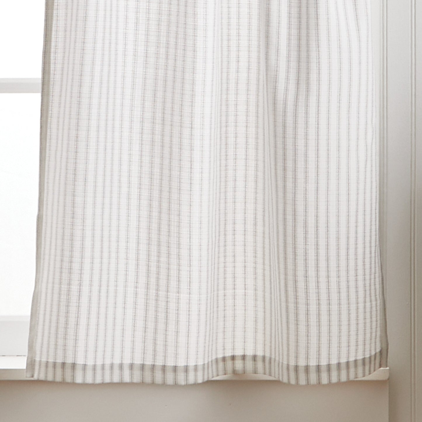 Martha Stewart Ticking Stripe Curtain Panel