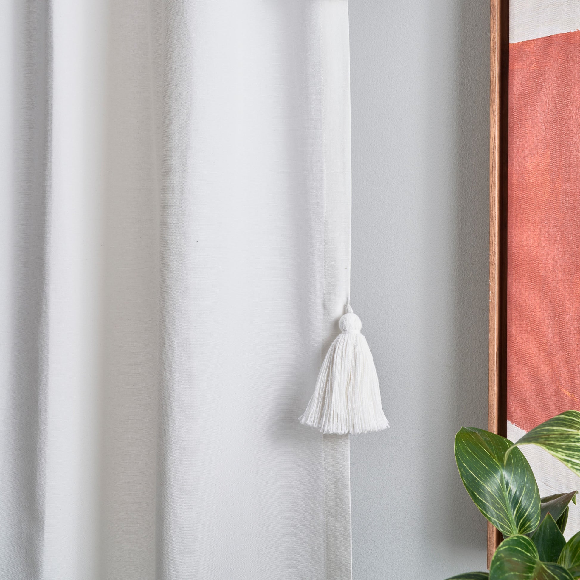 Peri Home Chunky Tassel Curtain Panel