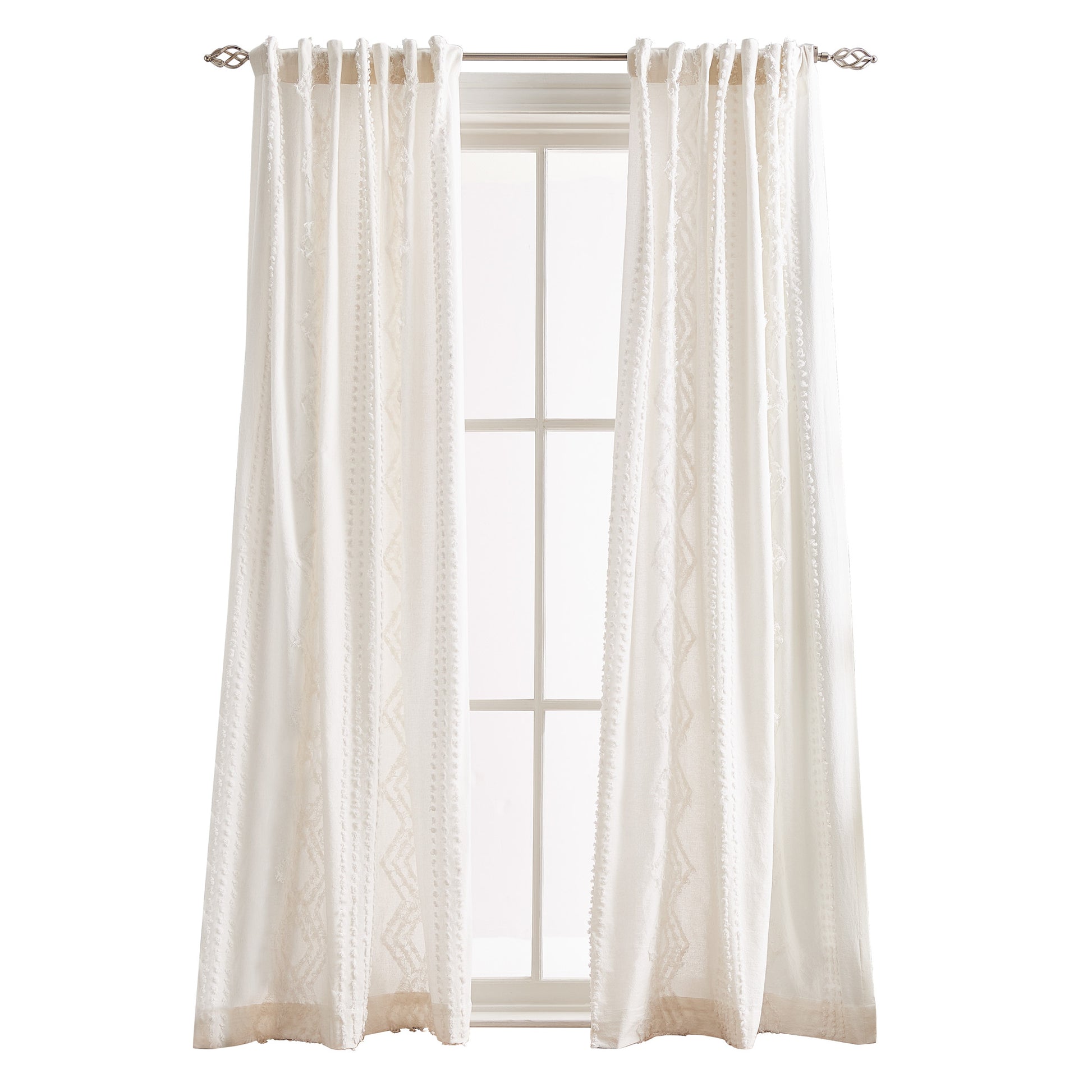 Peri Home Cut Geo Curtain Panel