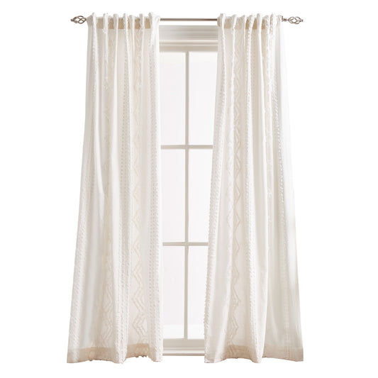 Peri Home Cut Geo Curtain Panel