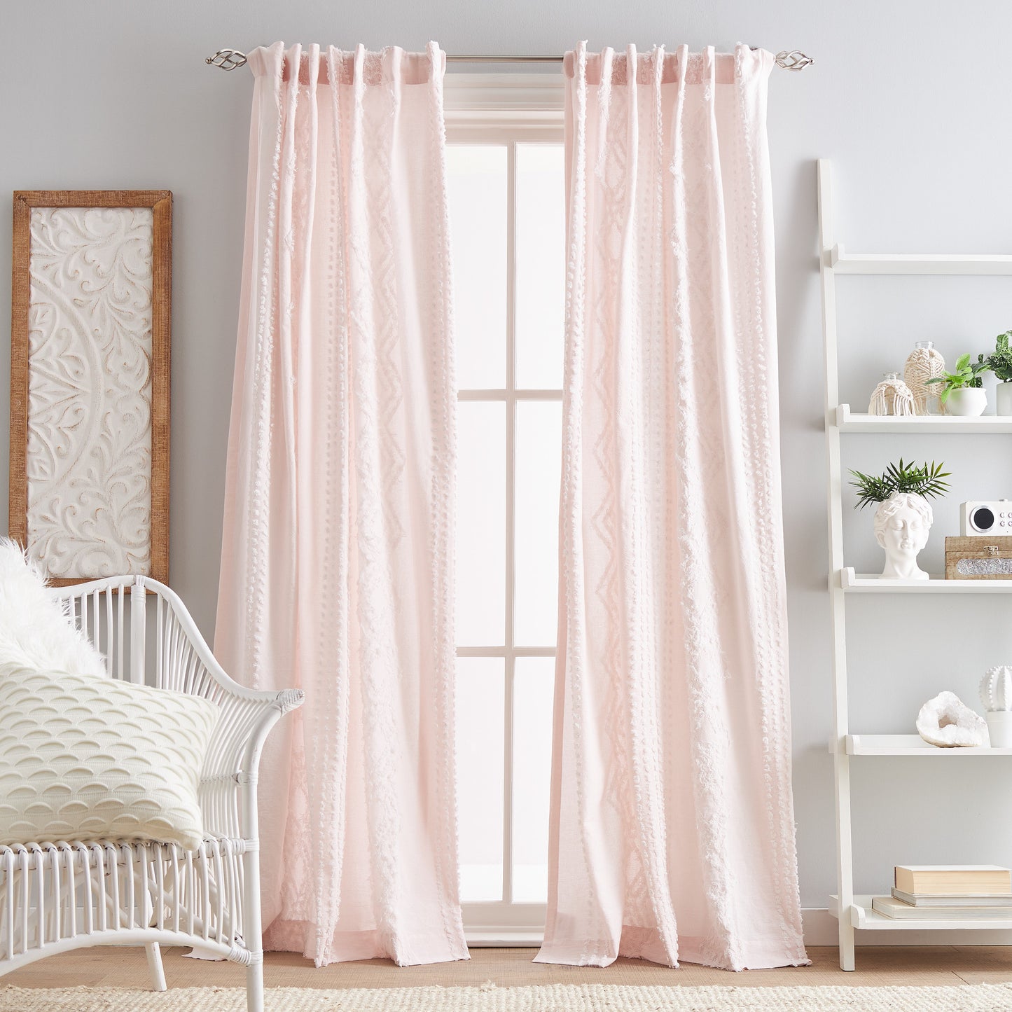 Peri Home Cut Geo Curtain Panel