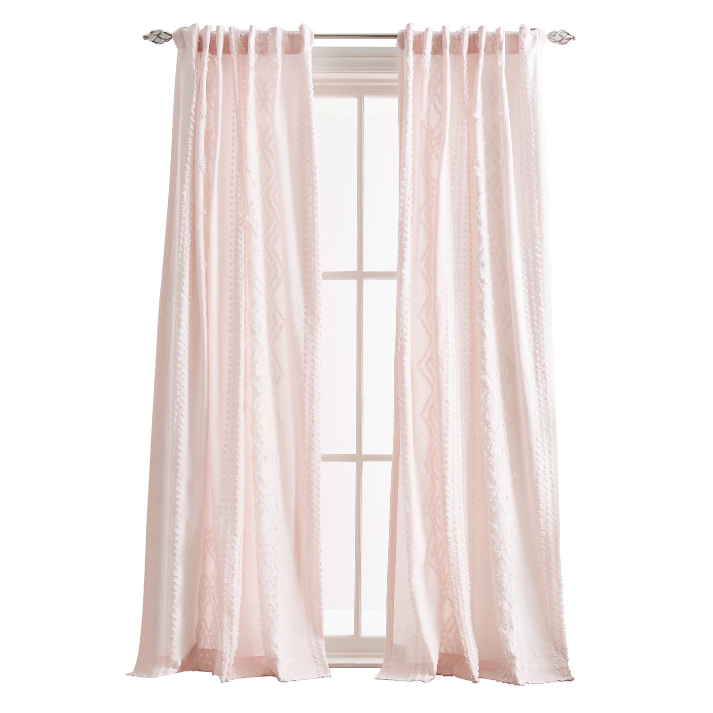 Peri Home Cut Geo Curtain Panel