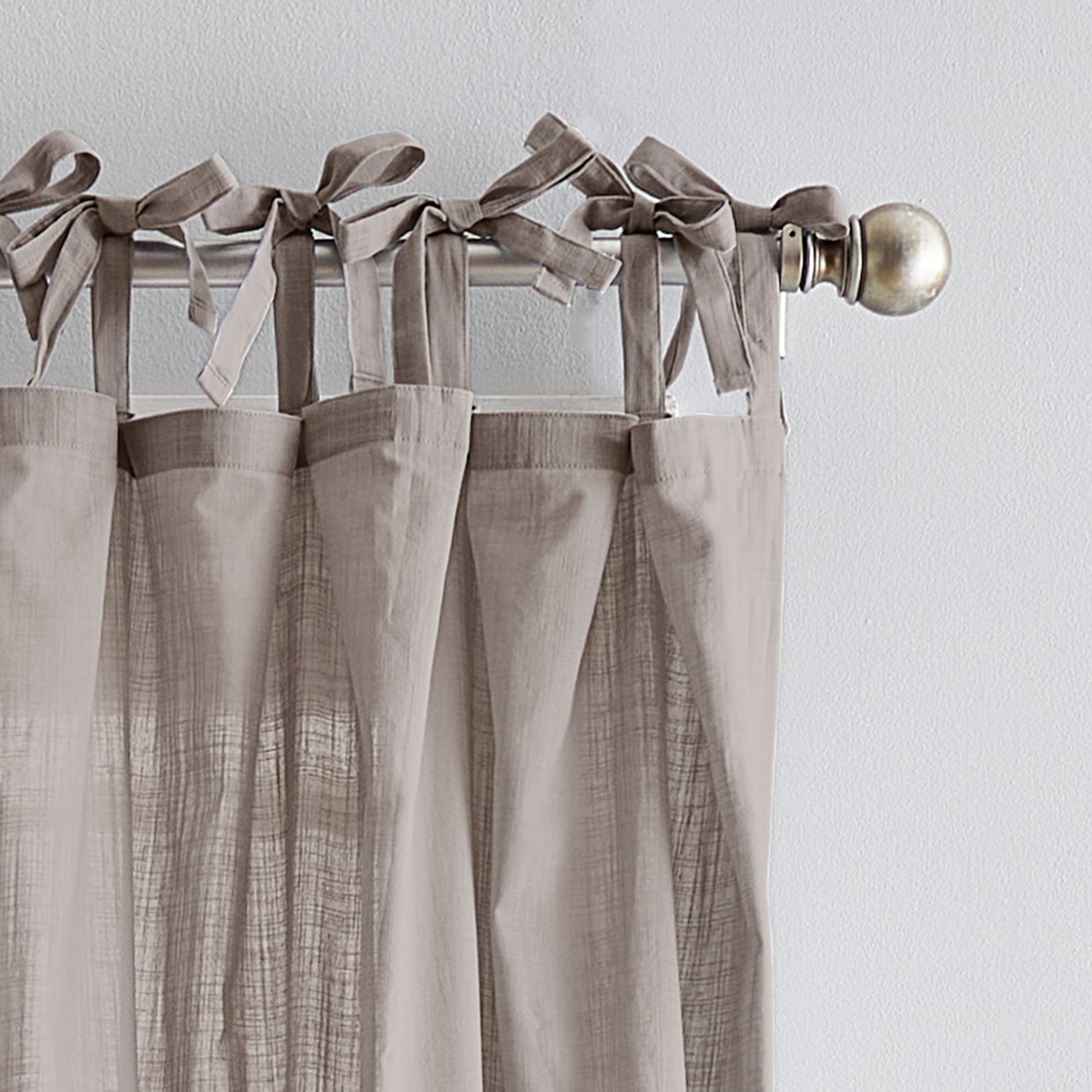 Peri Home 100% Cotton Sheer Curtain Panel