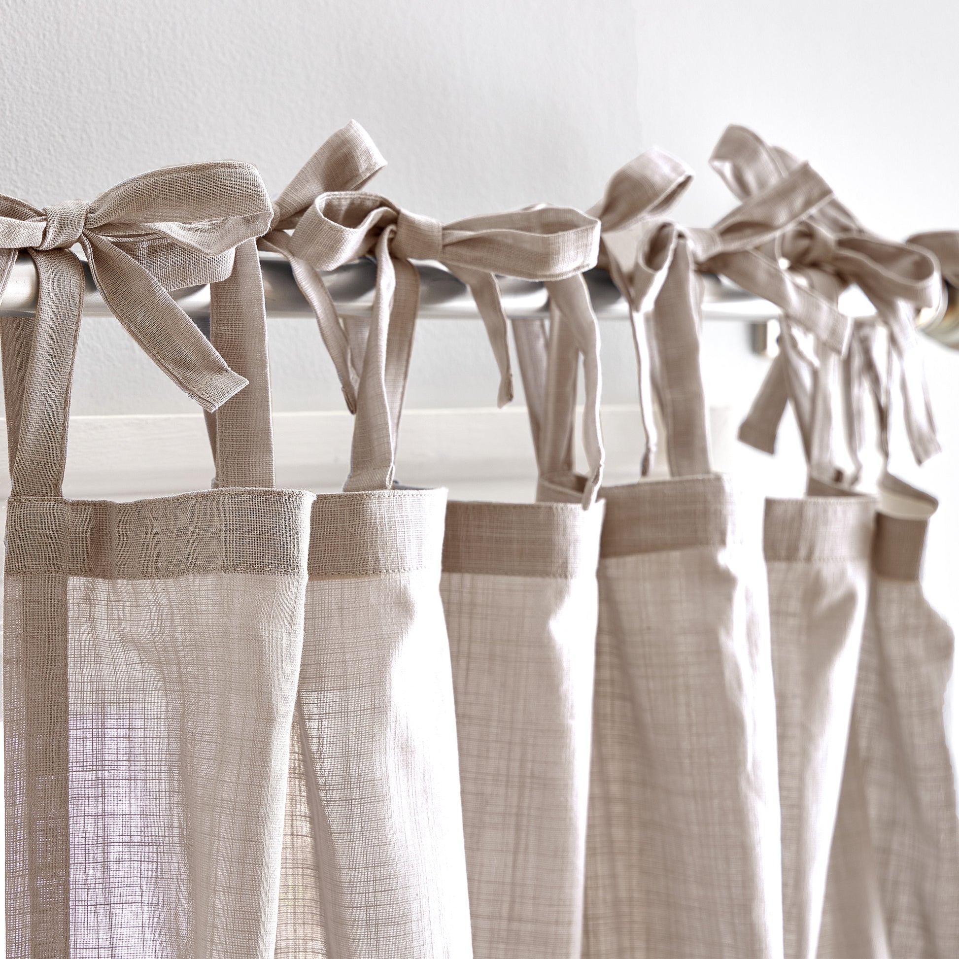 Peri Home 100% Cotton Sheer Curtain Panel