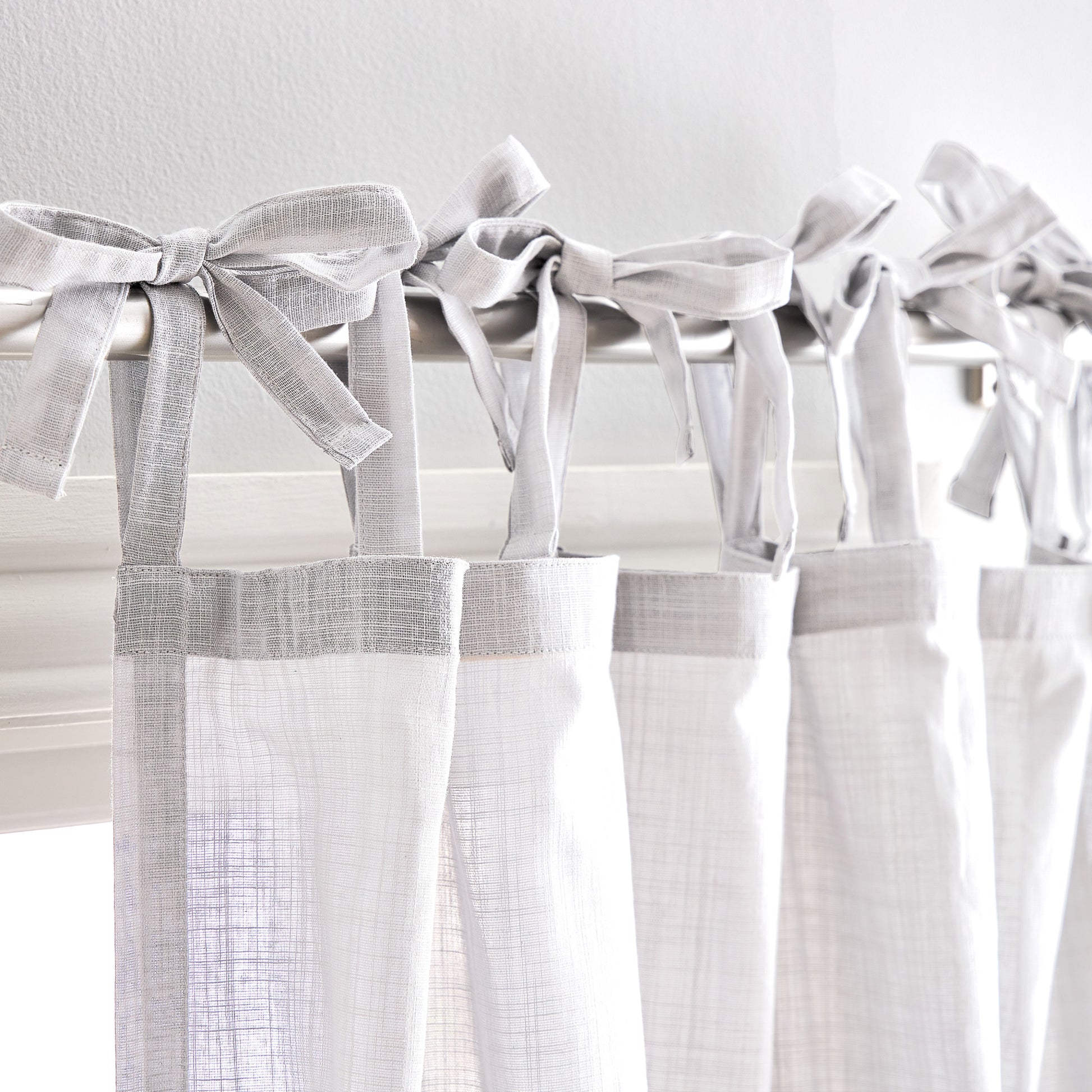 Peri Home 100% Cotton Sheer Curtain Panel
