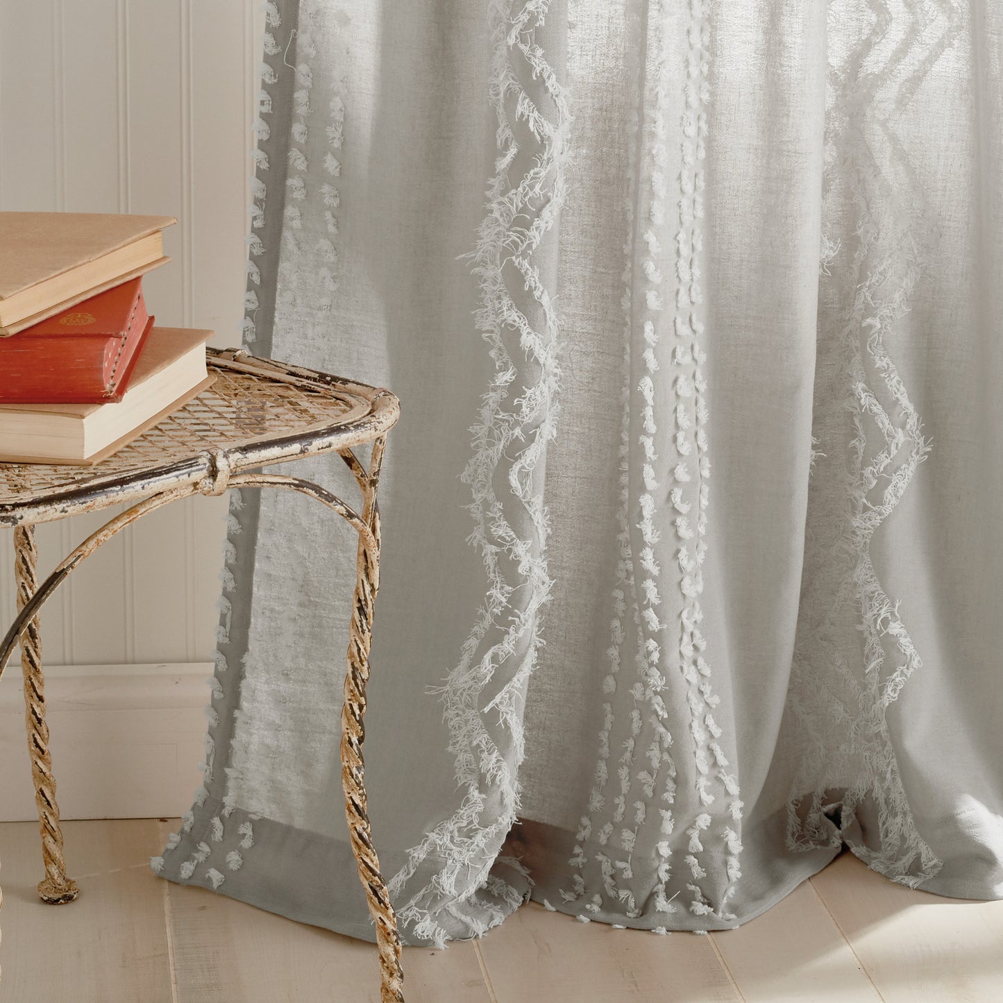 Peri Home Cut Geo Curtain Panel
