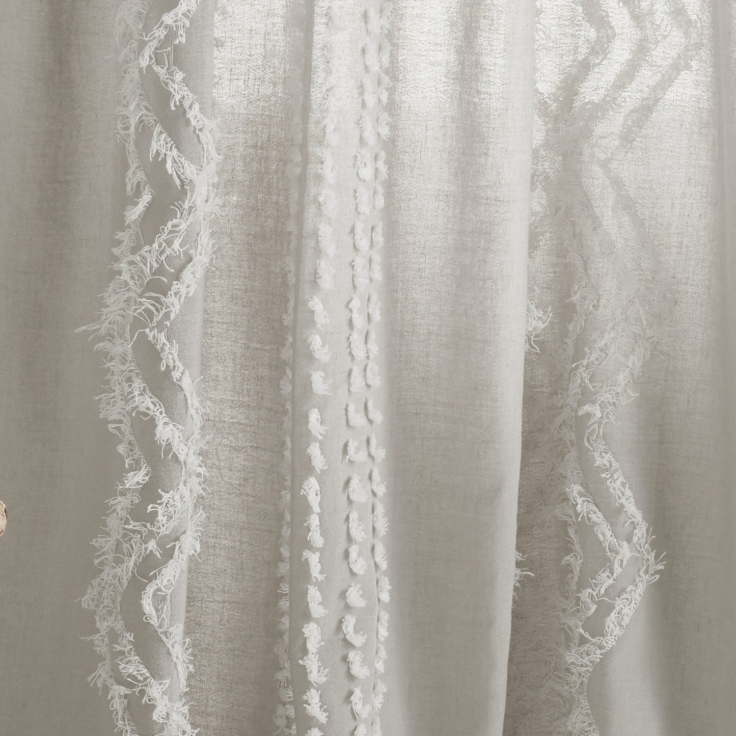 Peri Home Cut Geo Curtain Panel