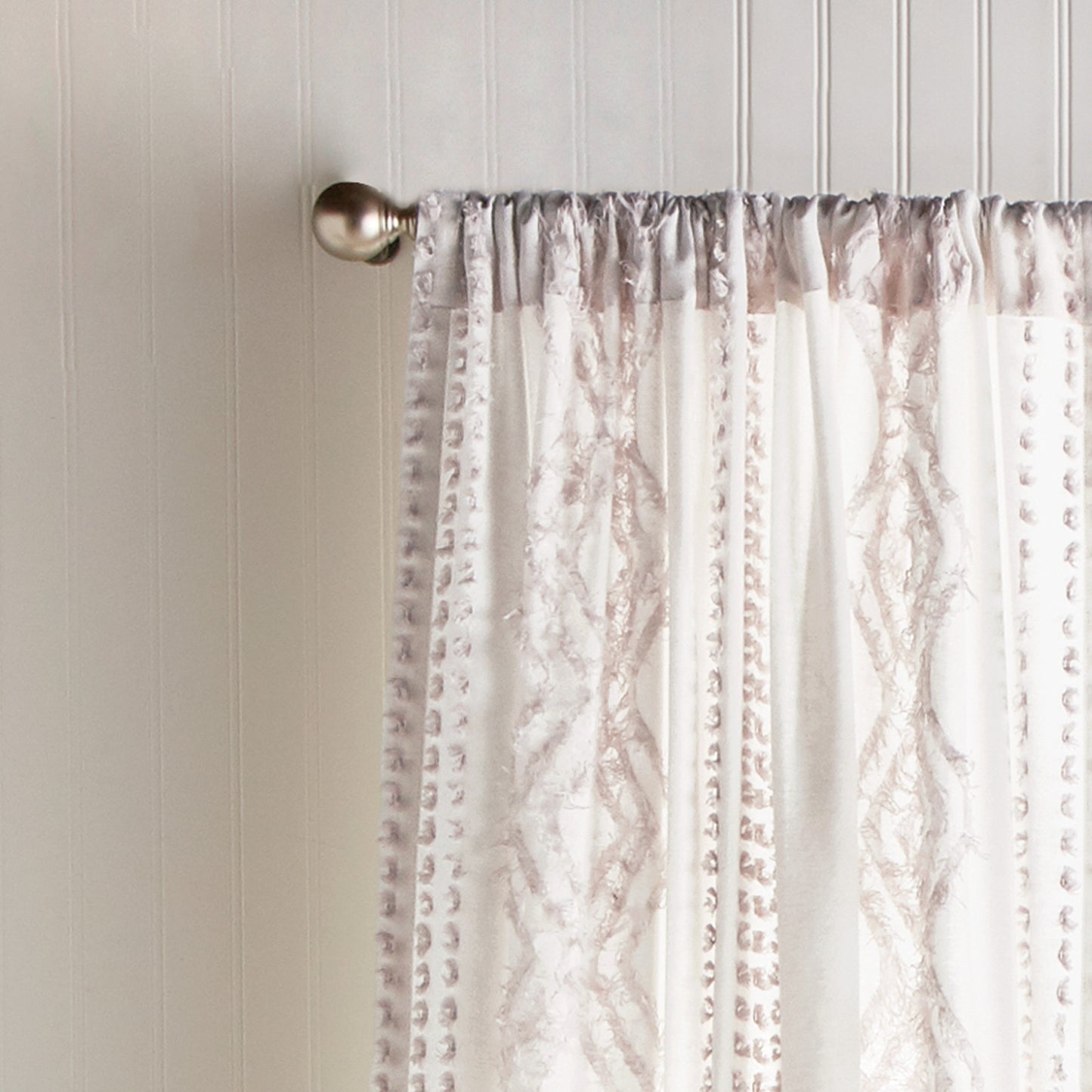Peri Home Cut Geo Curtain Panel