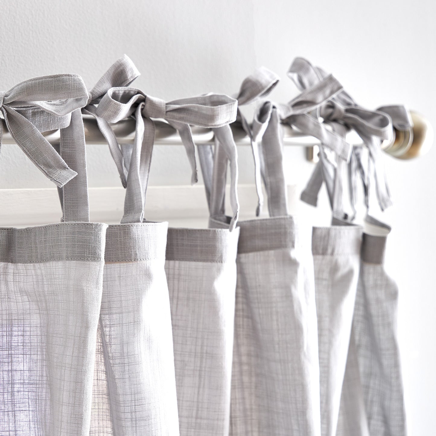 Peri Home 100% Cotton Sheer Curtain Panel
