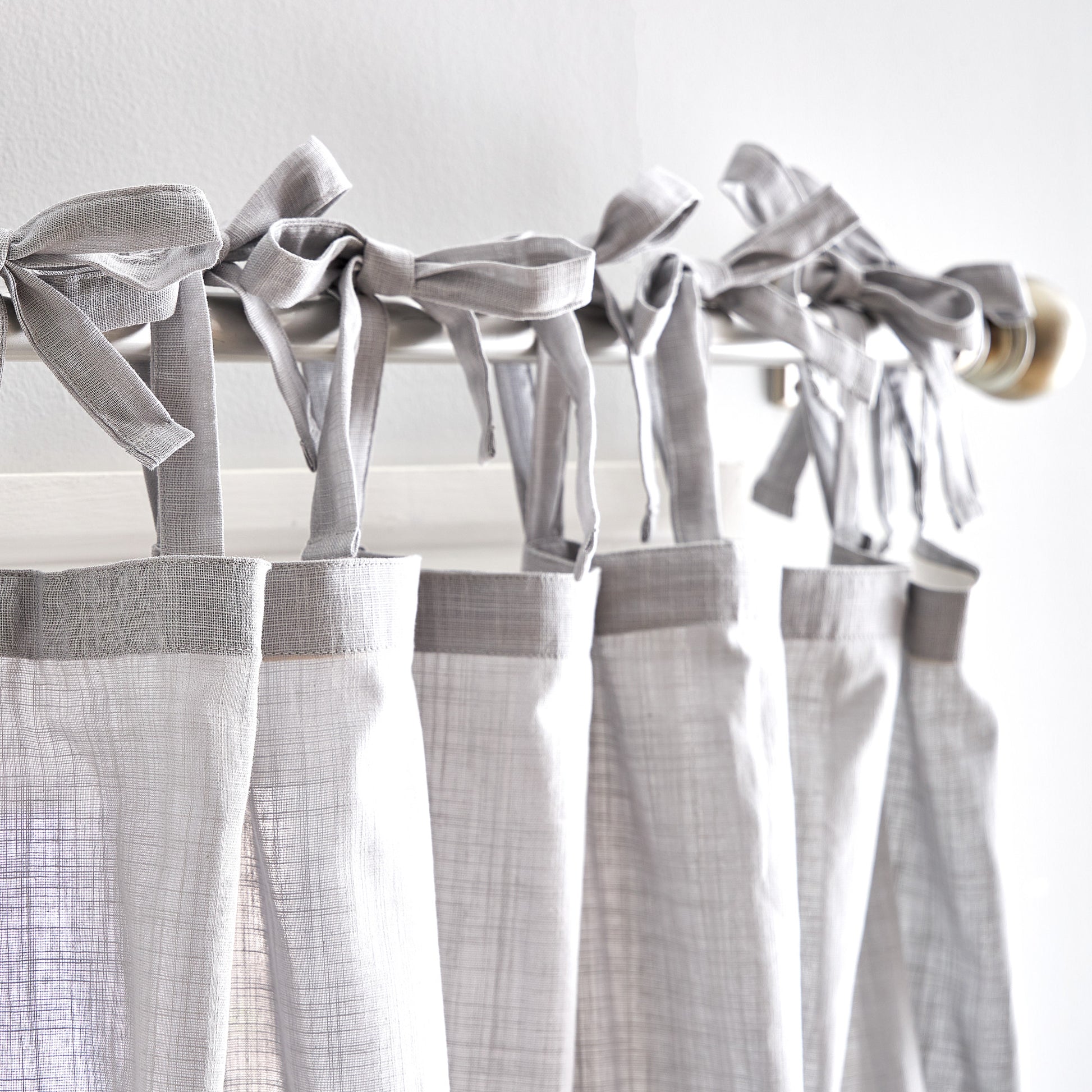 Peri Home 100% Cotton Sheer Curtain Panel