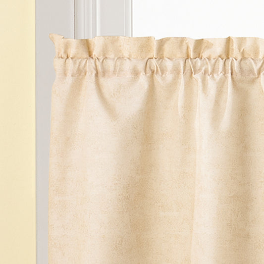 Curtainworks Café au Lait Tier & Valance Set
