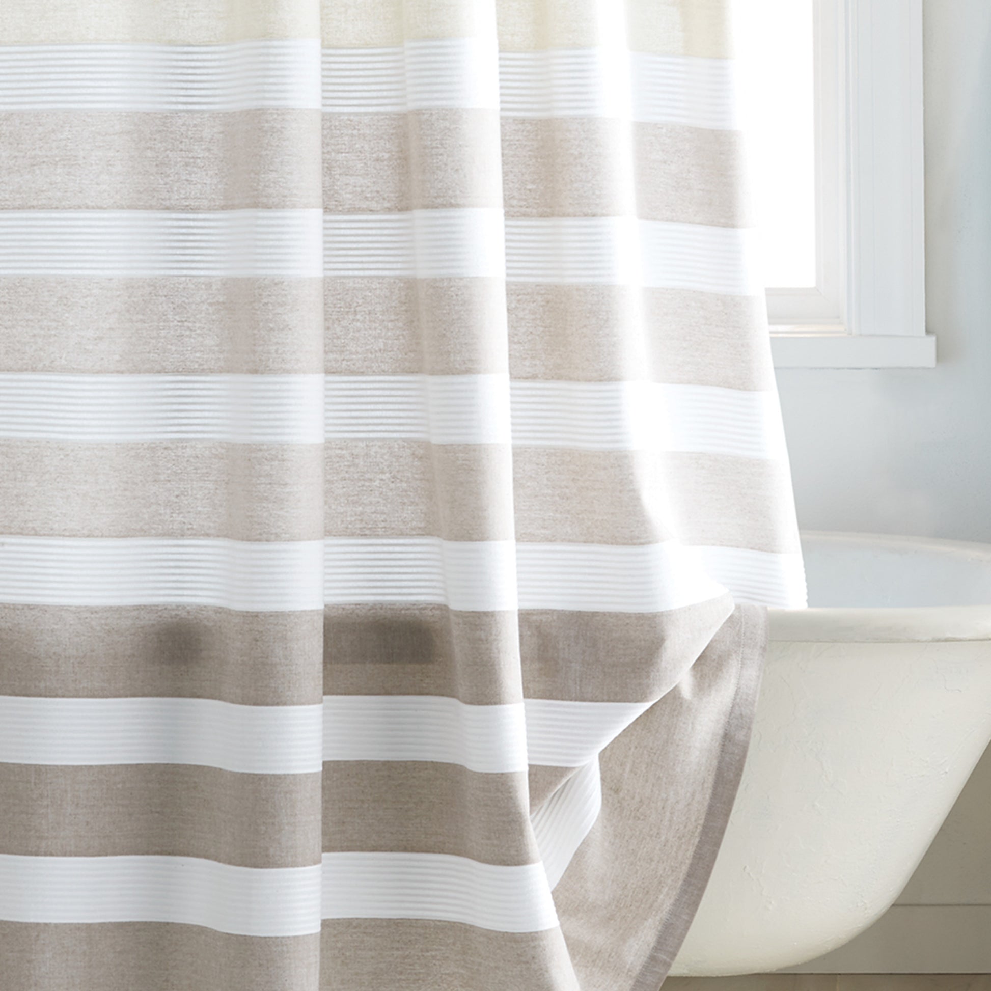 DKNY Highline Stripe Shower Curtain