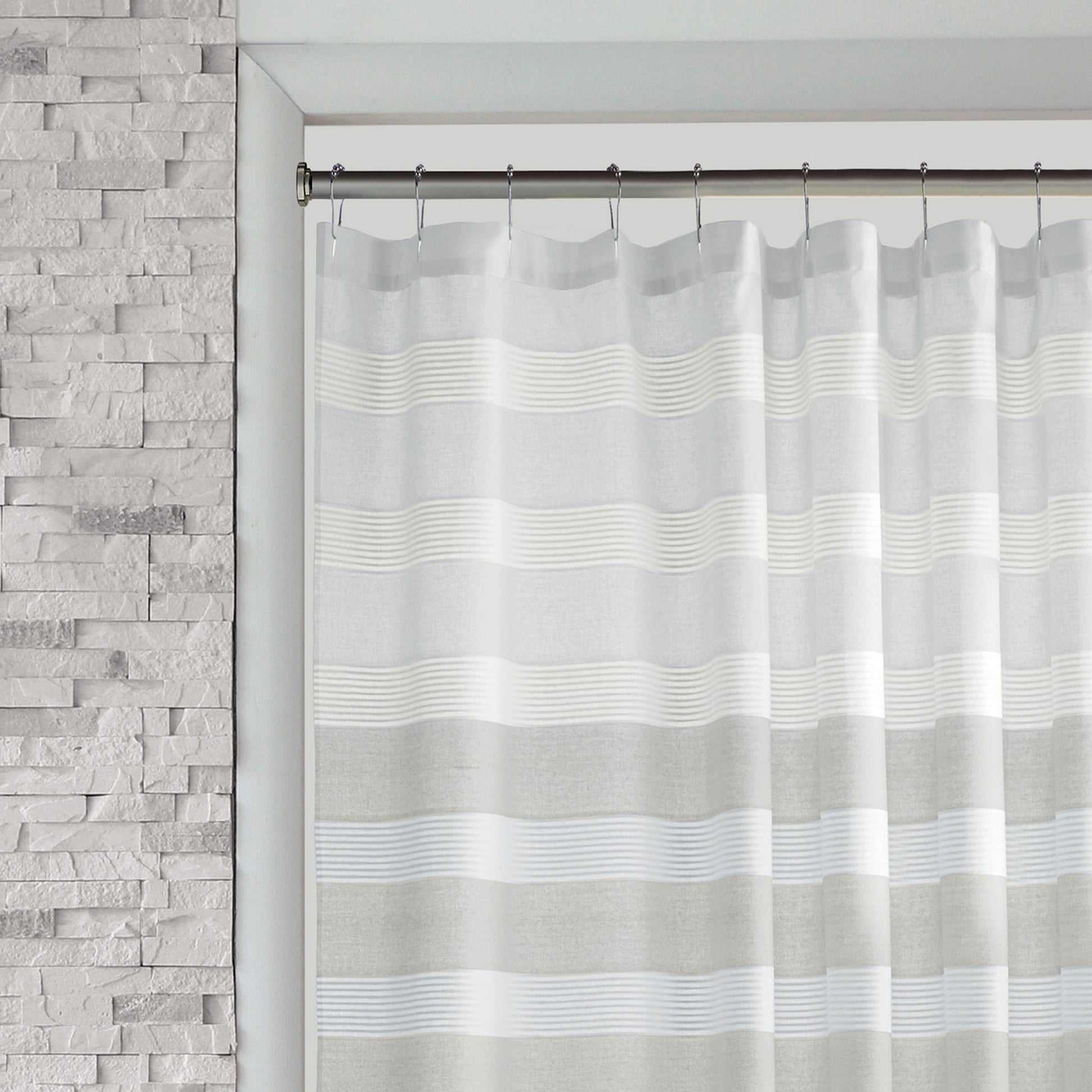 DKNY Highline Stripe Shower Curtain