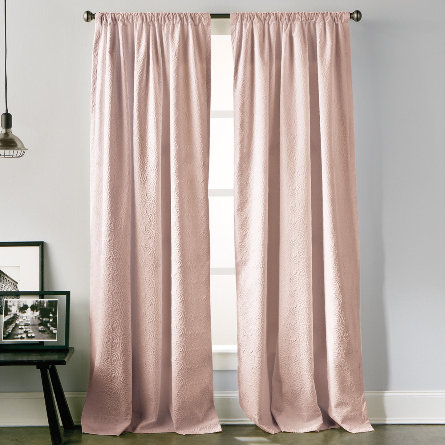 DKNY Mosaic Curtain Panel Pair