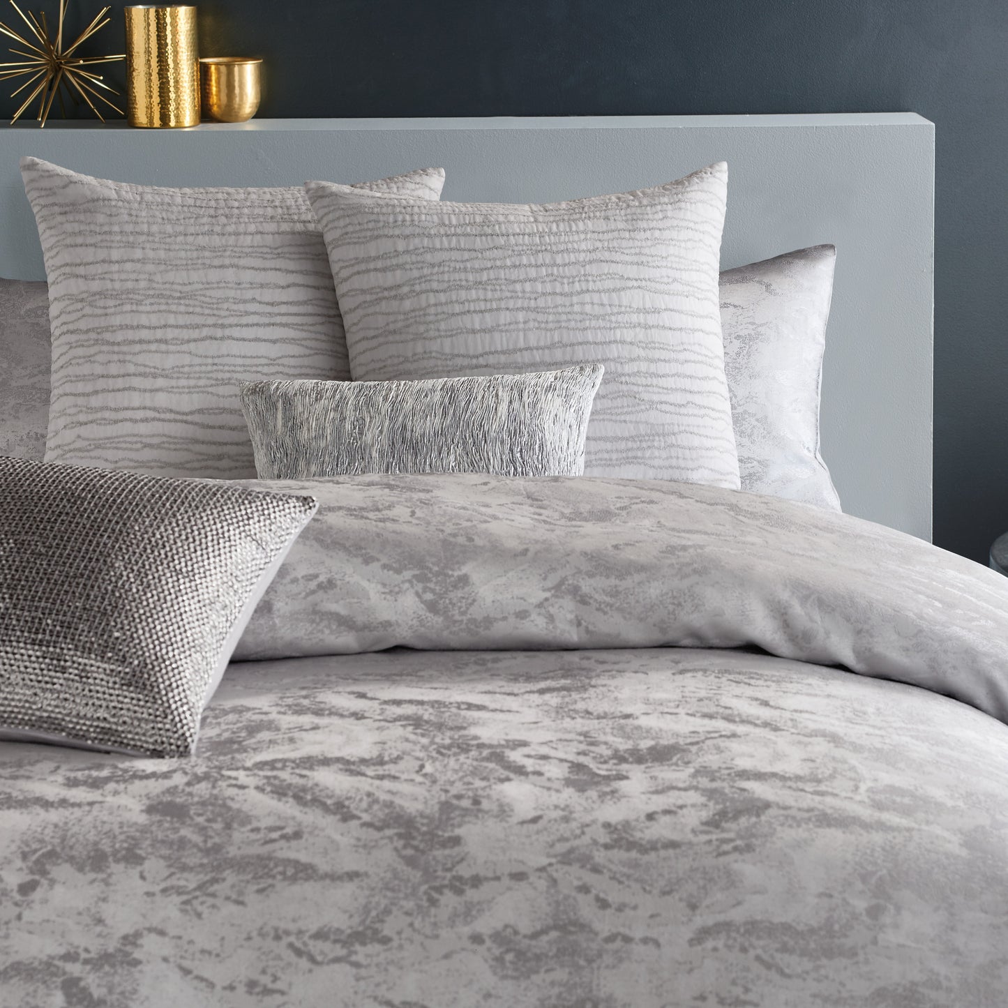 Donna Karan Luna Pleated Tie-Dye Decorative Pillow
