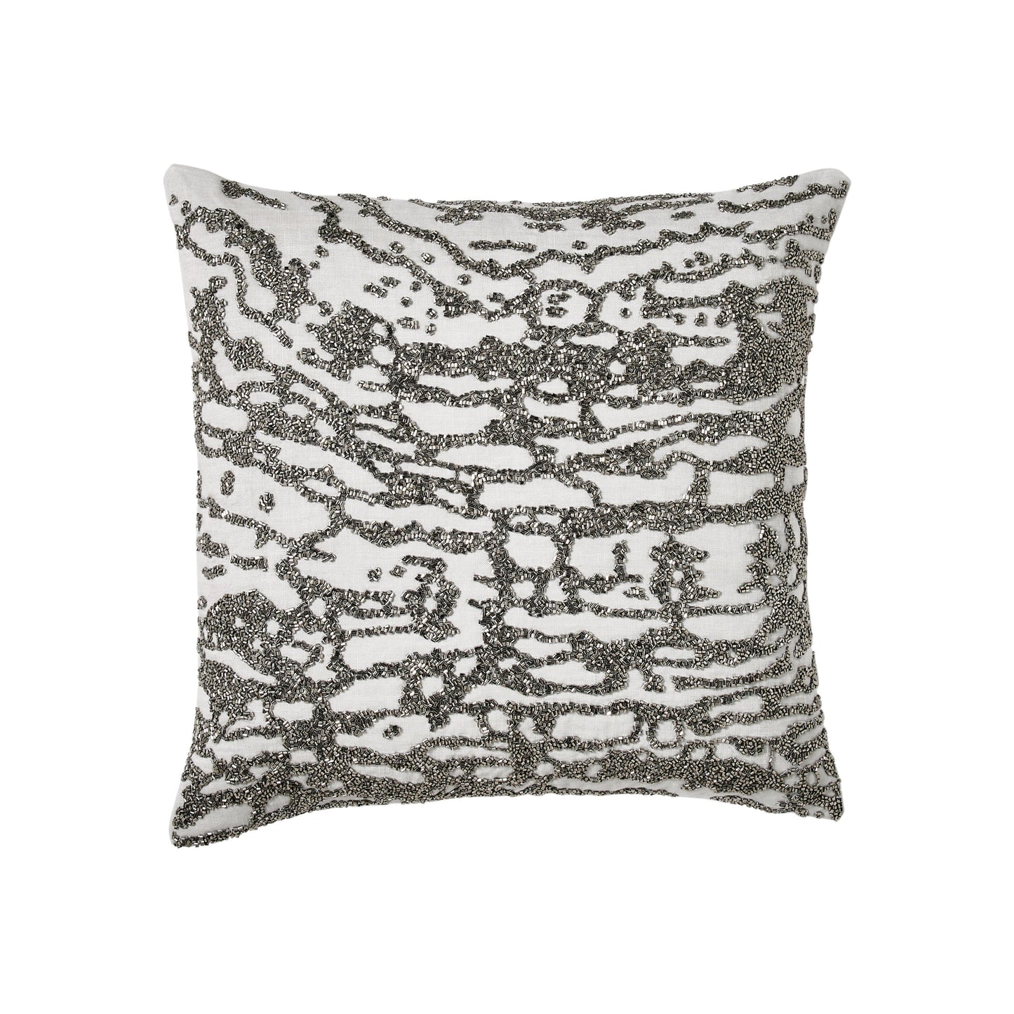 Donna Karan Luna Beaded Decorative Pillow