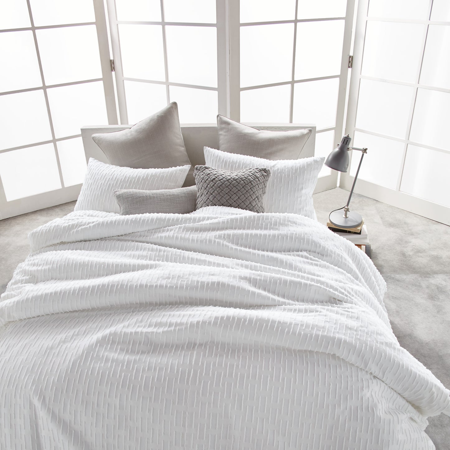 DKNY Refresh Duvet Bedding Collection white