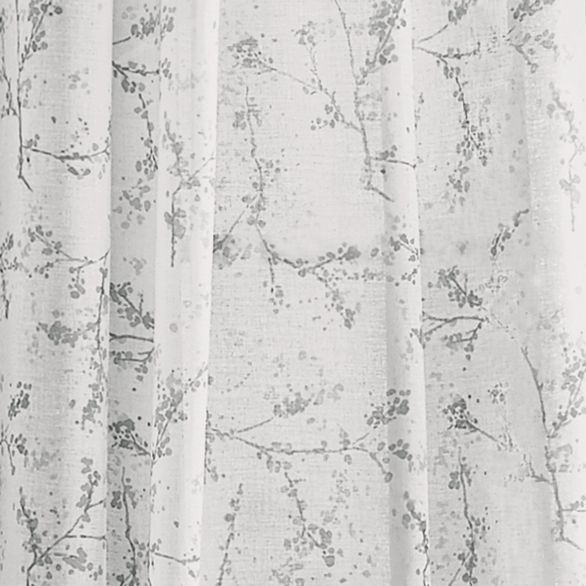 DKNY Promenade Sheer Curtain Panel Pair Pewter