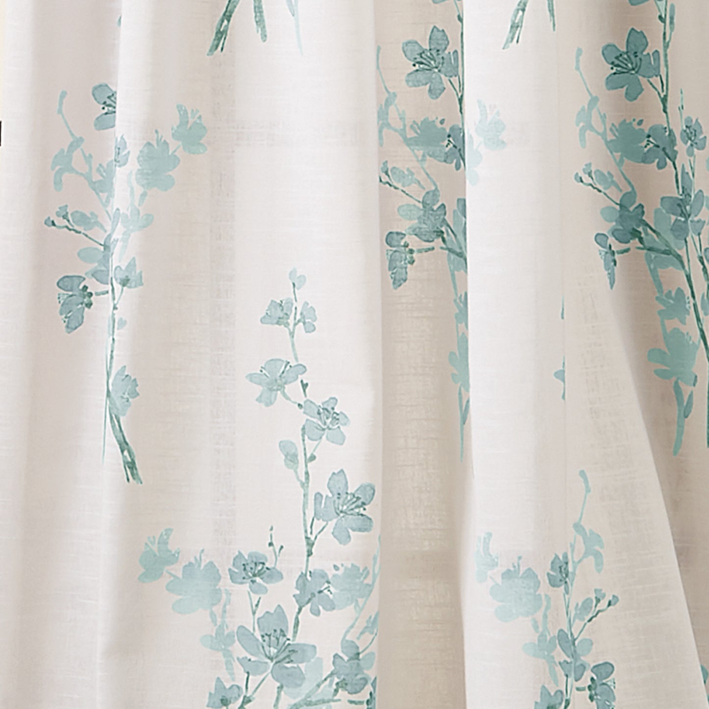 DKNY Spring Blossom Microsculpt Curtain Panel Pair