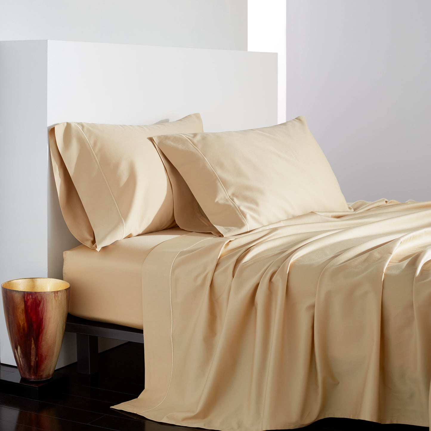 Donna Karan Silk Indulgence Sheet Collection Gold