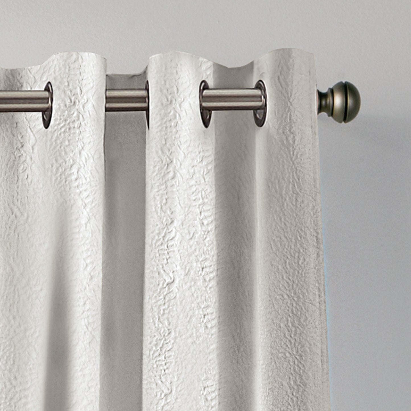 DKNY Chrysanthemum Floral Grommet Curtain Panel