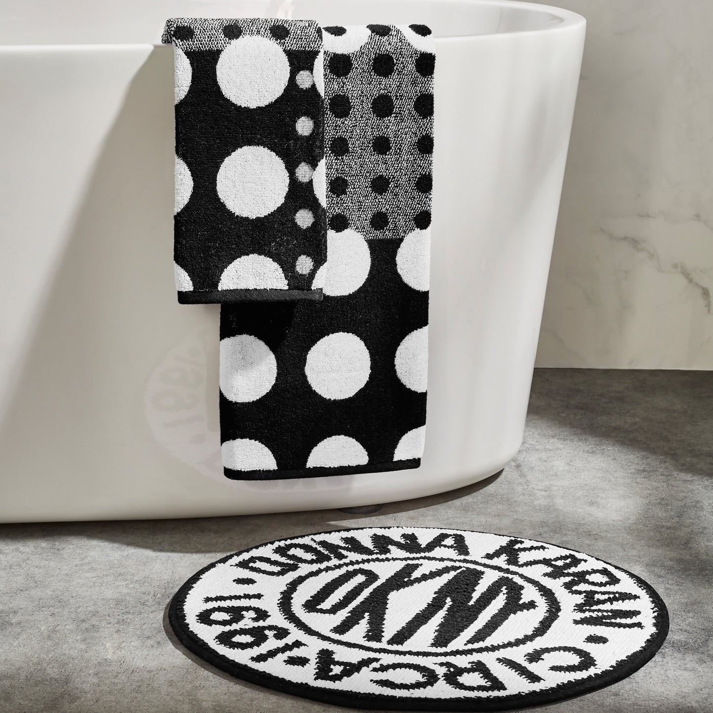 DKNY Dots Towels