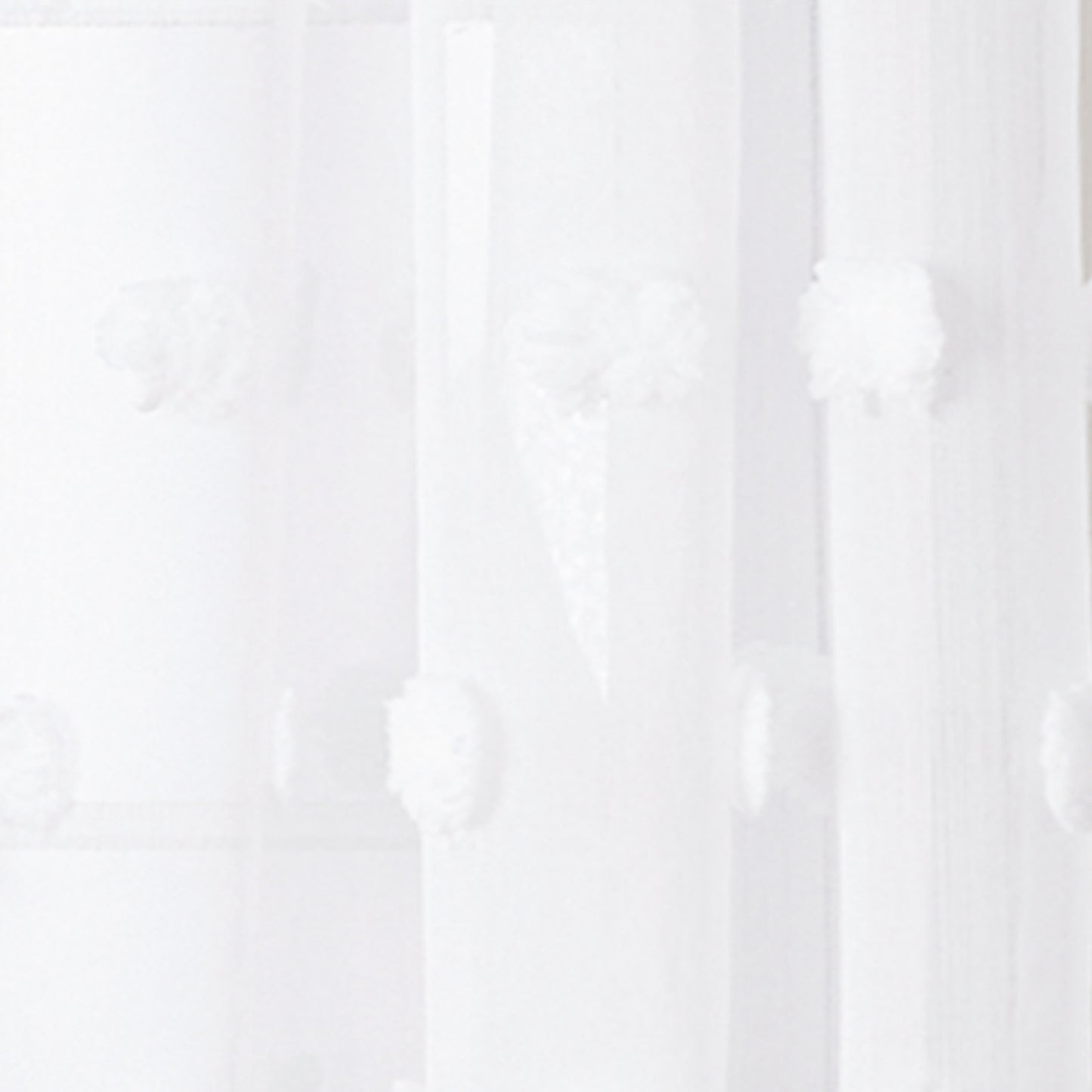 DKNY Snowball Sheer Curtain Panel Pair