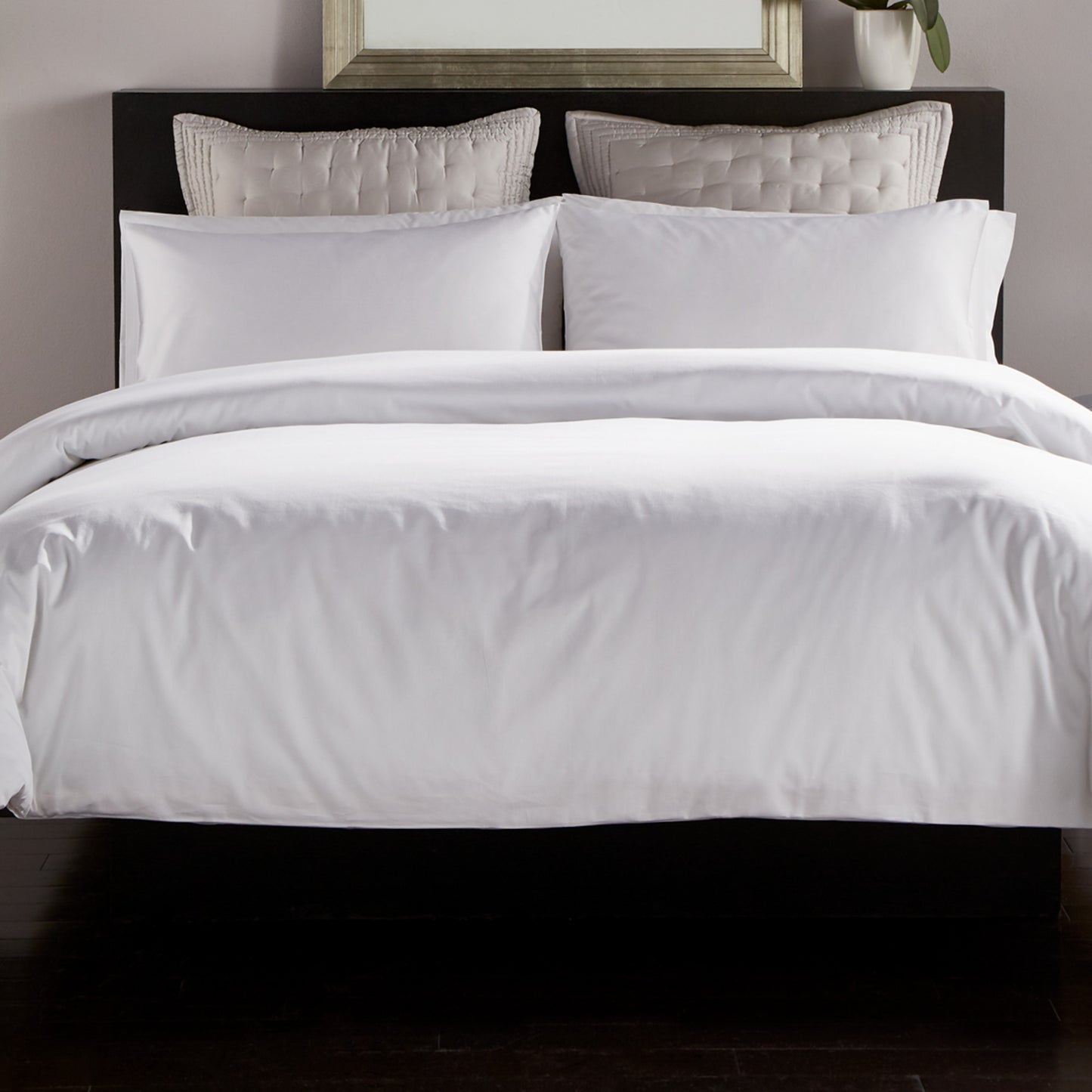 Donna Karan Silk Indulgence Duvet Set White