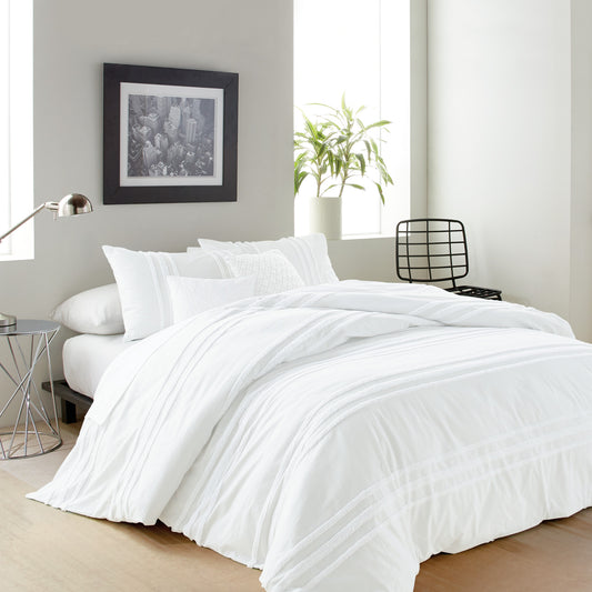 DKNY Chenille Stripe Comforter Set