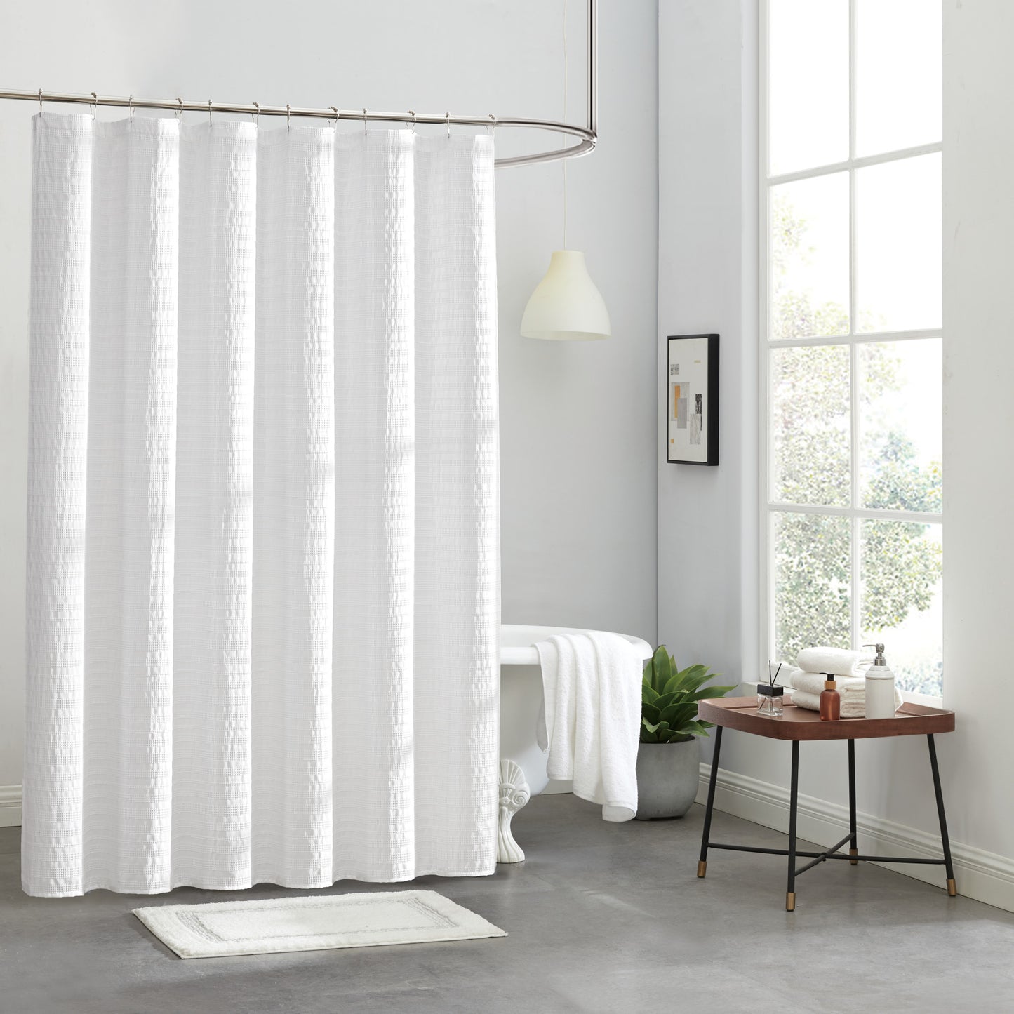 DKNY Avenue Stripe Shower Curtain