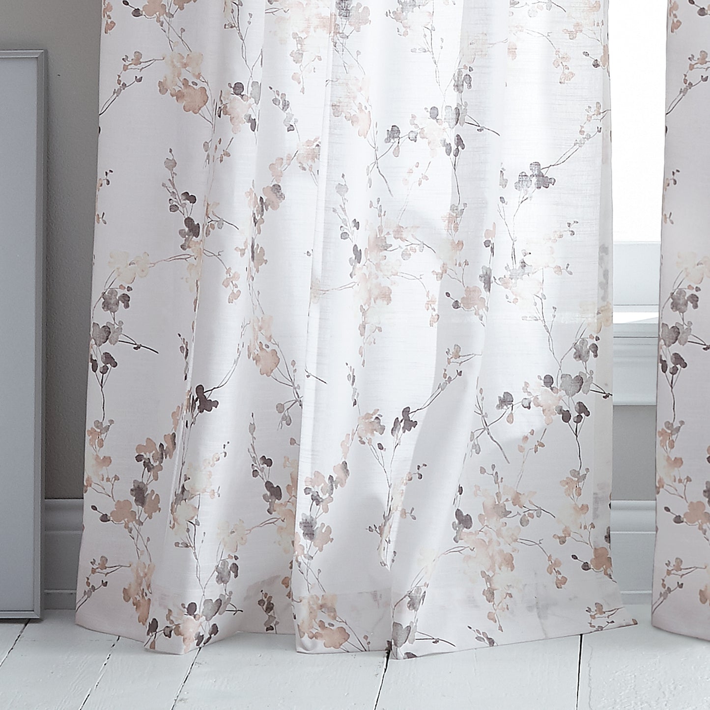 DKNY Wallflower Sheer Curtain Panel
