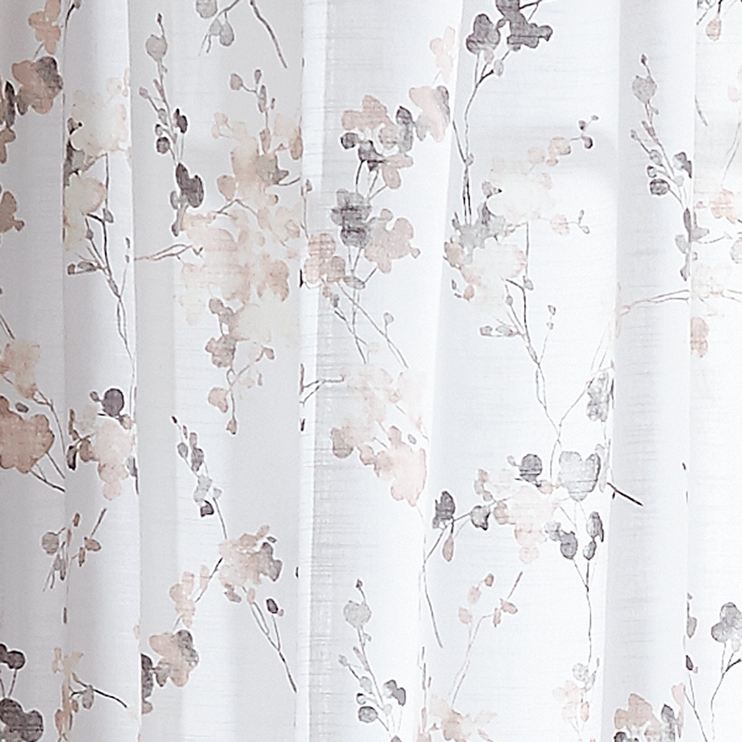 DKNY Wallflower Sheer Curtain Panel