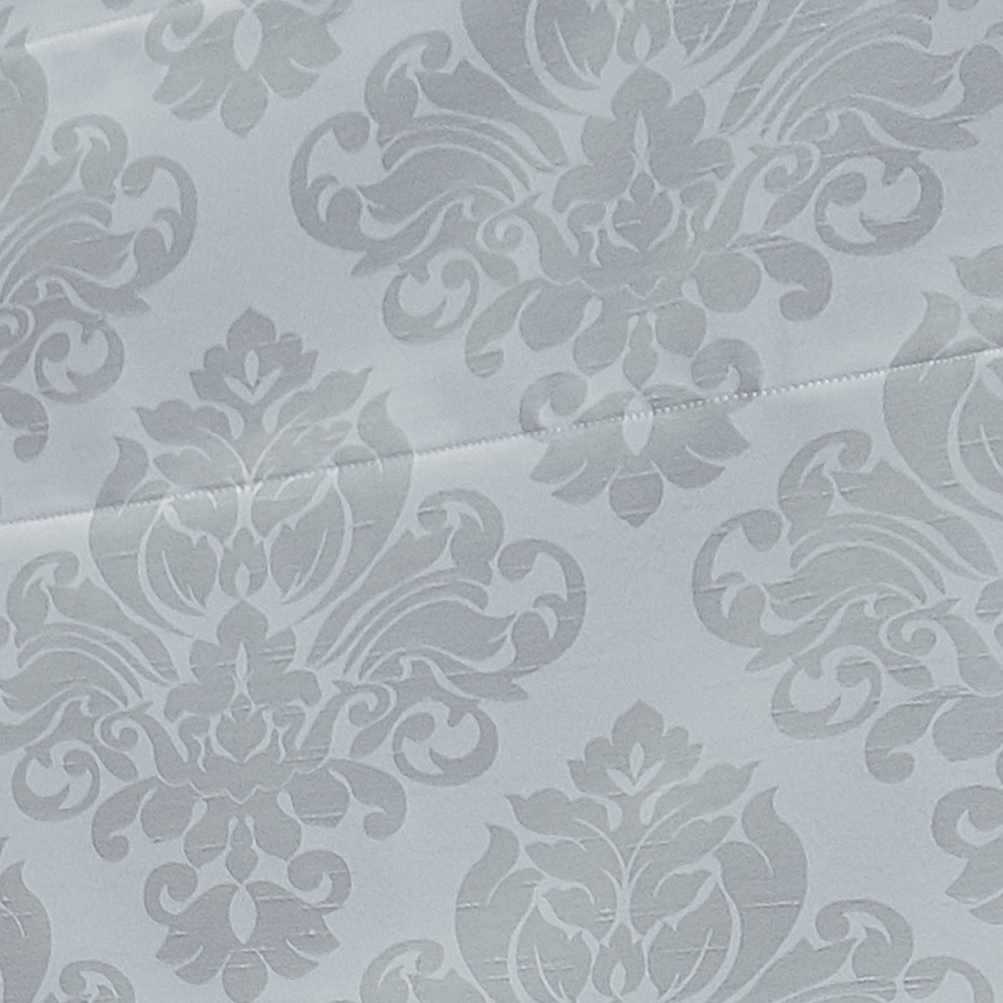 Damask Roman Window Shade Silver