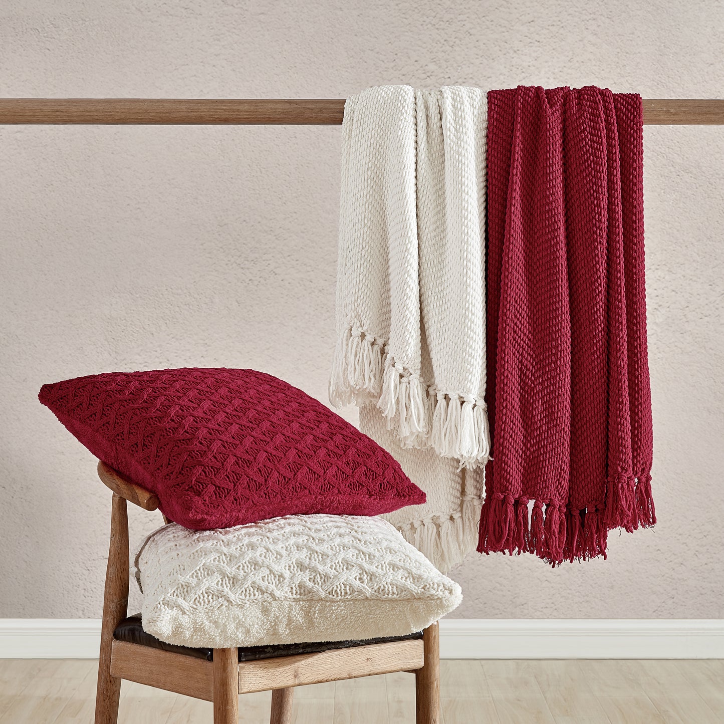 DKNY Crosswalk Sherpa Decorative Pillow 2-pack