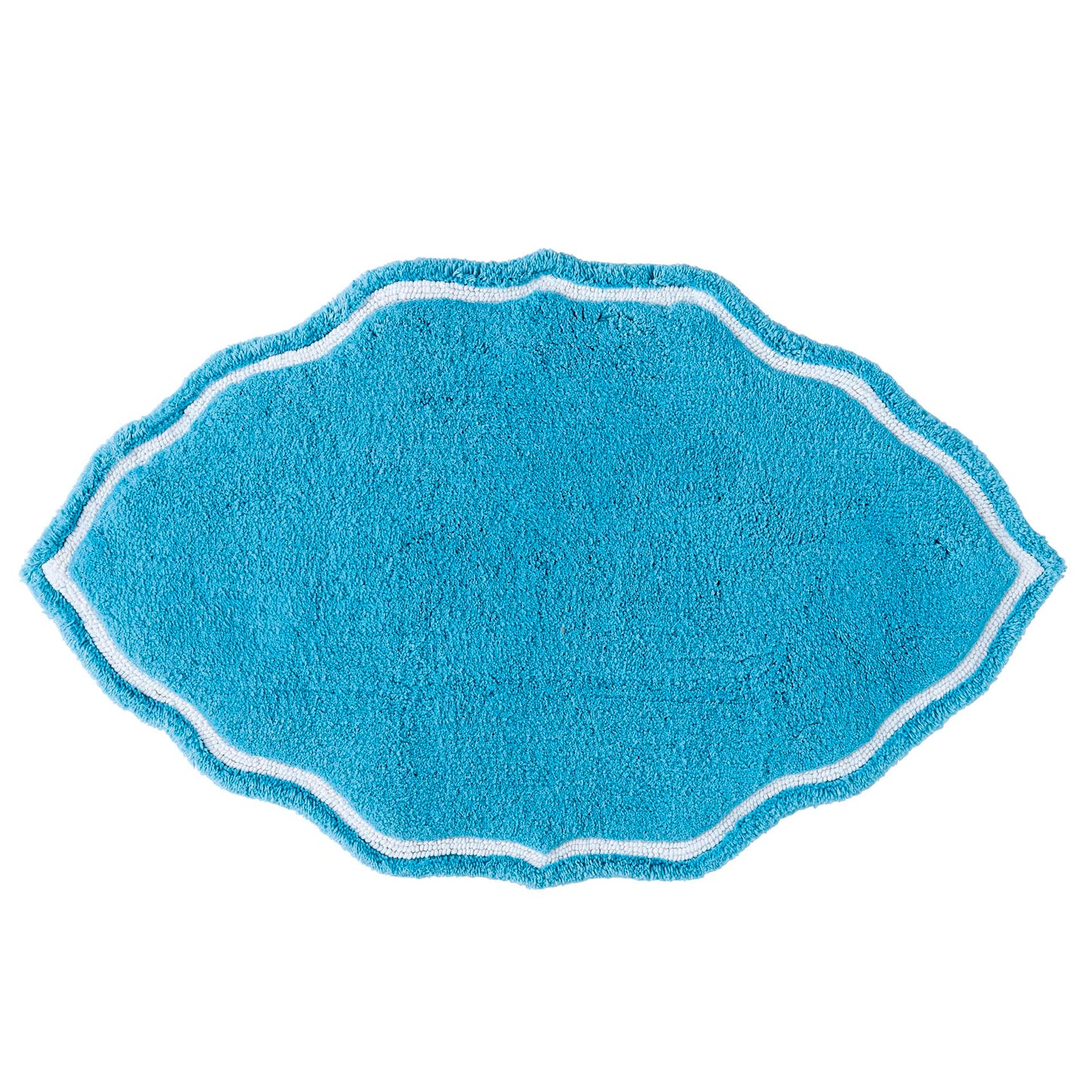 John Robshaw Signature Bath Rug Peacock