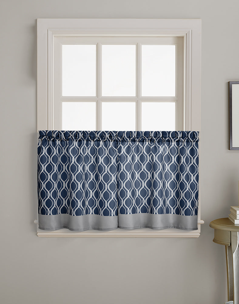 Curtainworks Morocco Tier Navy