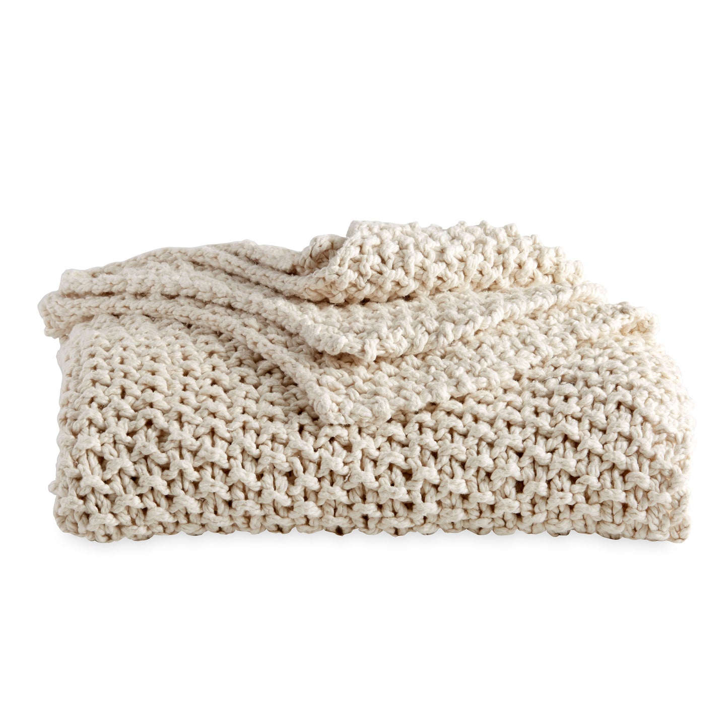 Pure Chunky Knit Throw