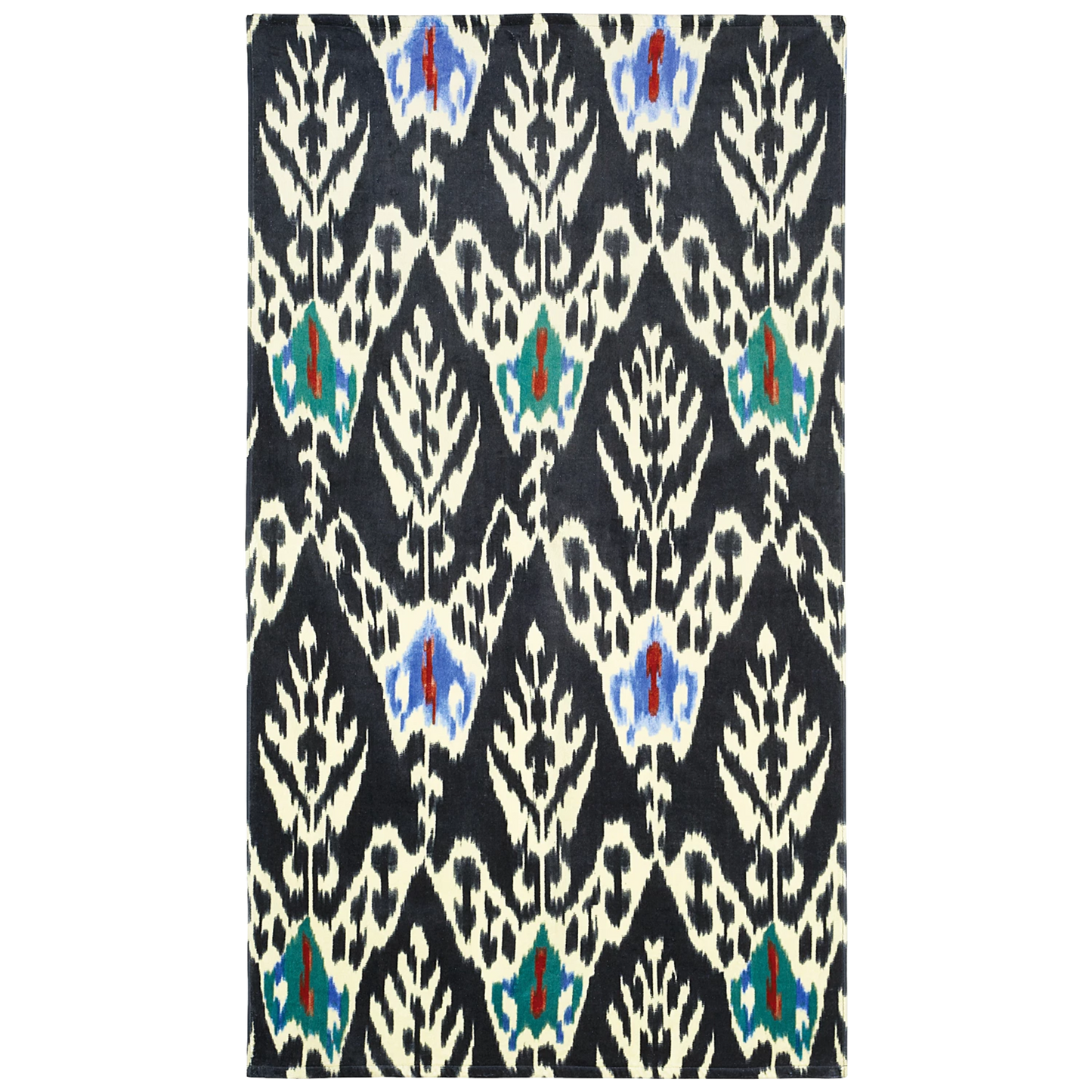 John Robshaw Umida Beach Towel Collection Black