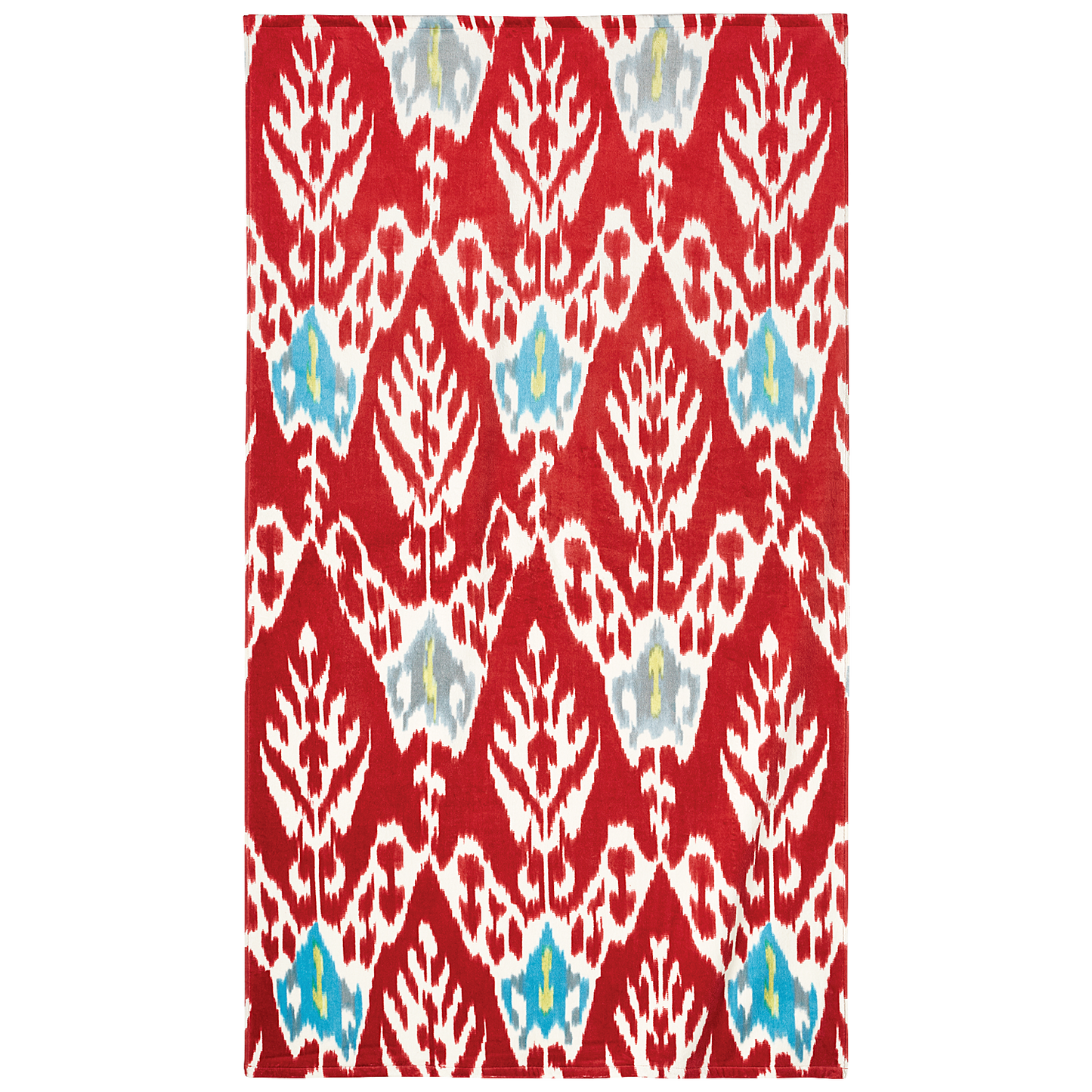 John Robshaw Umida Beach Towel Collection Red Madder