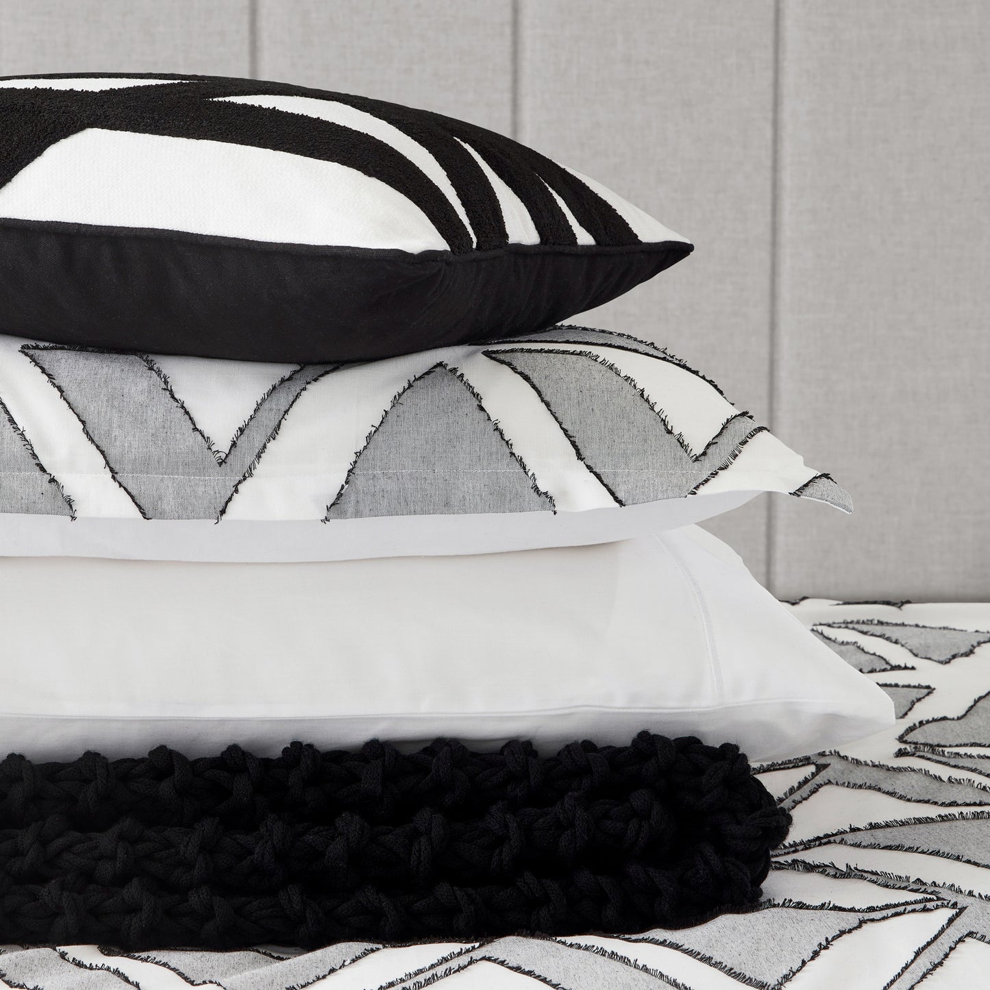 Nalu Cebu Decorative Pillow White