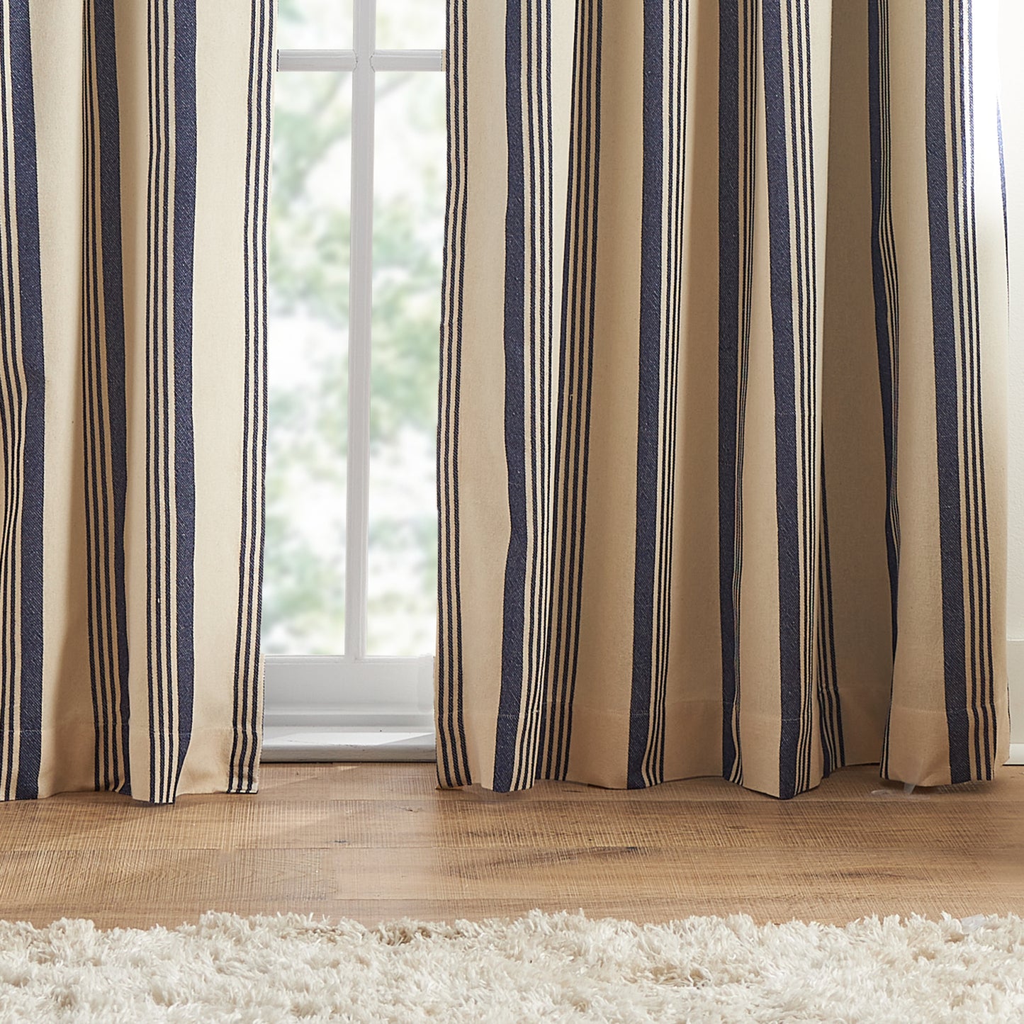 Tommy Hilfiger Bold Stripe Blackout Curtain Panel Pair